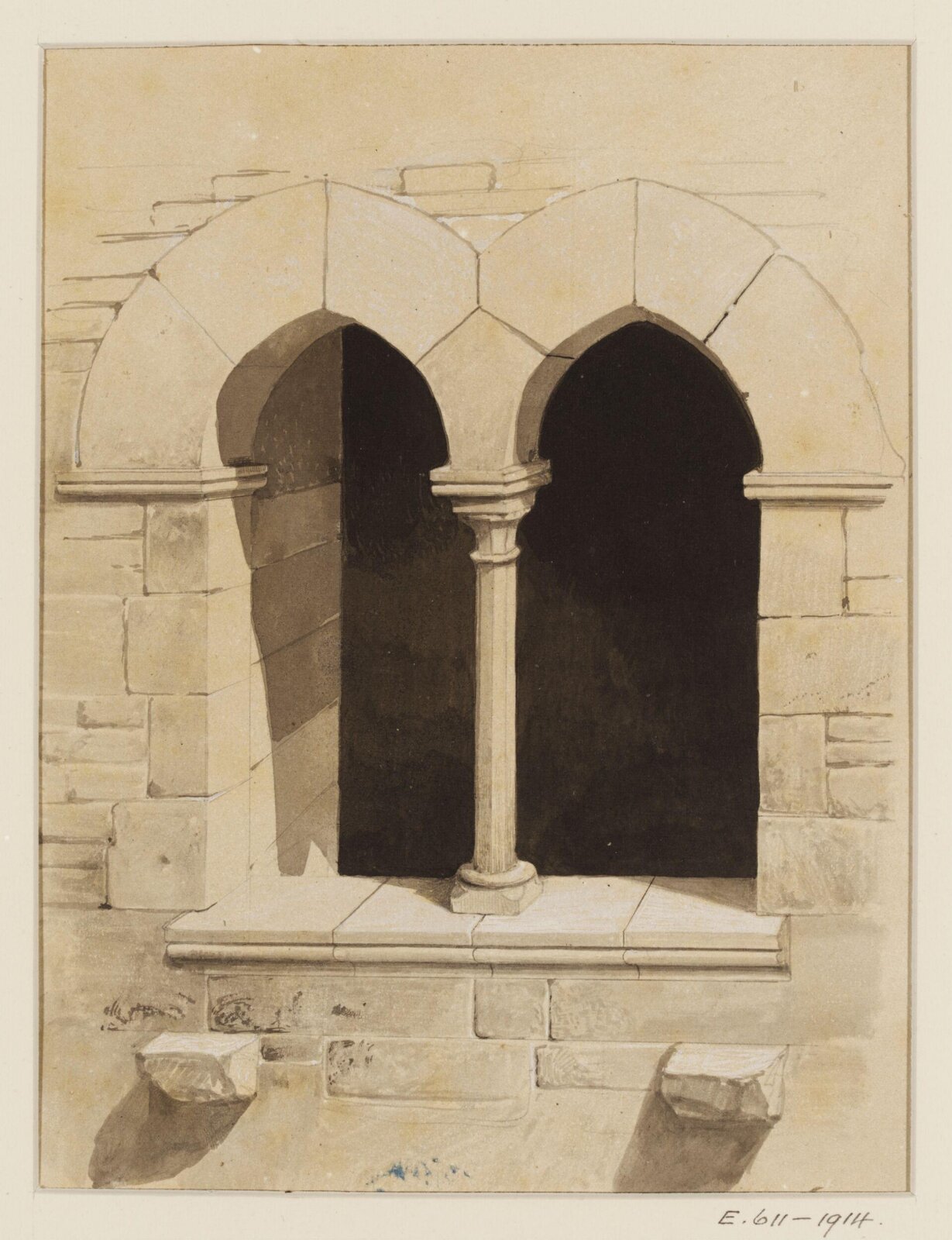 Drawing, Georges Adelmard Bouet, 19th Century