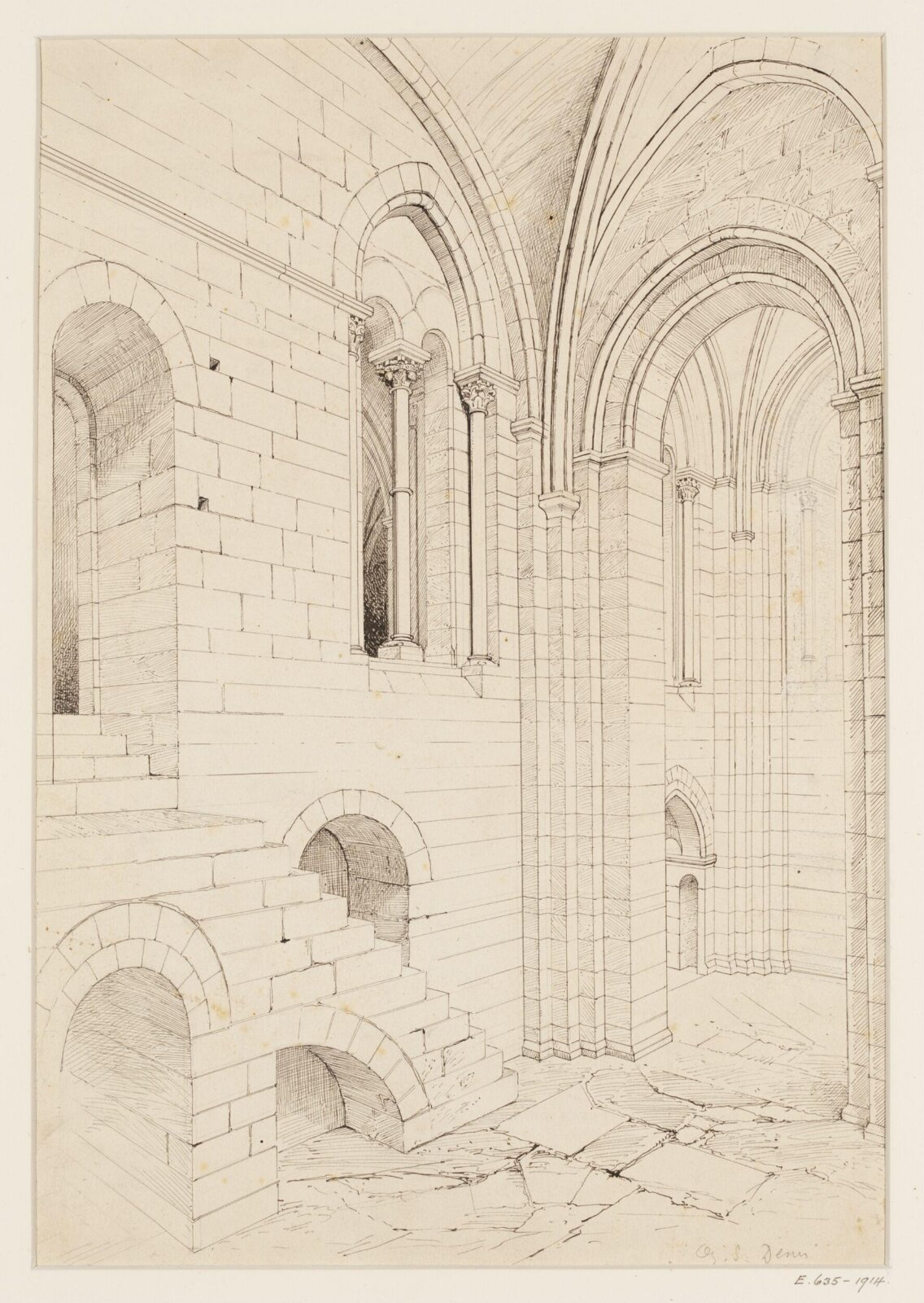 Drawing, Georges Adelmard Bouet, 19th Century