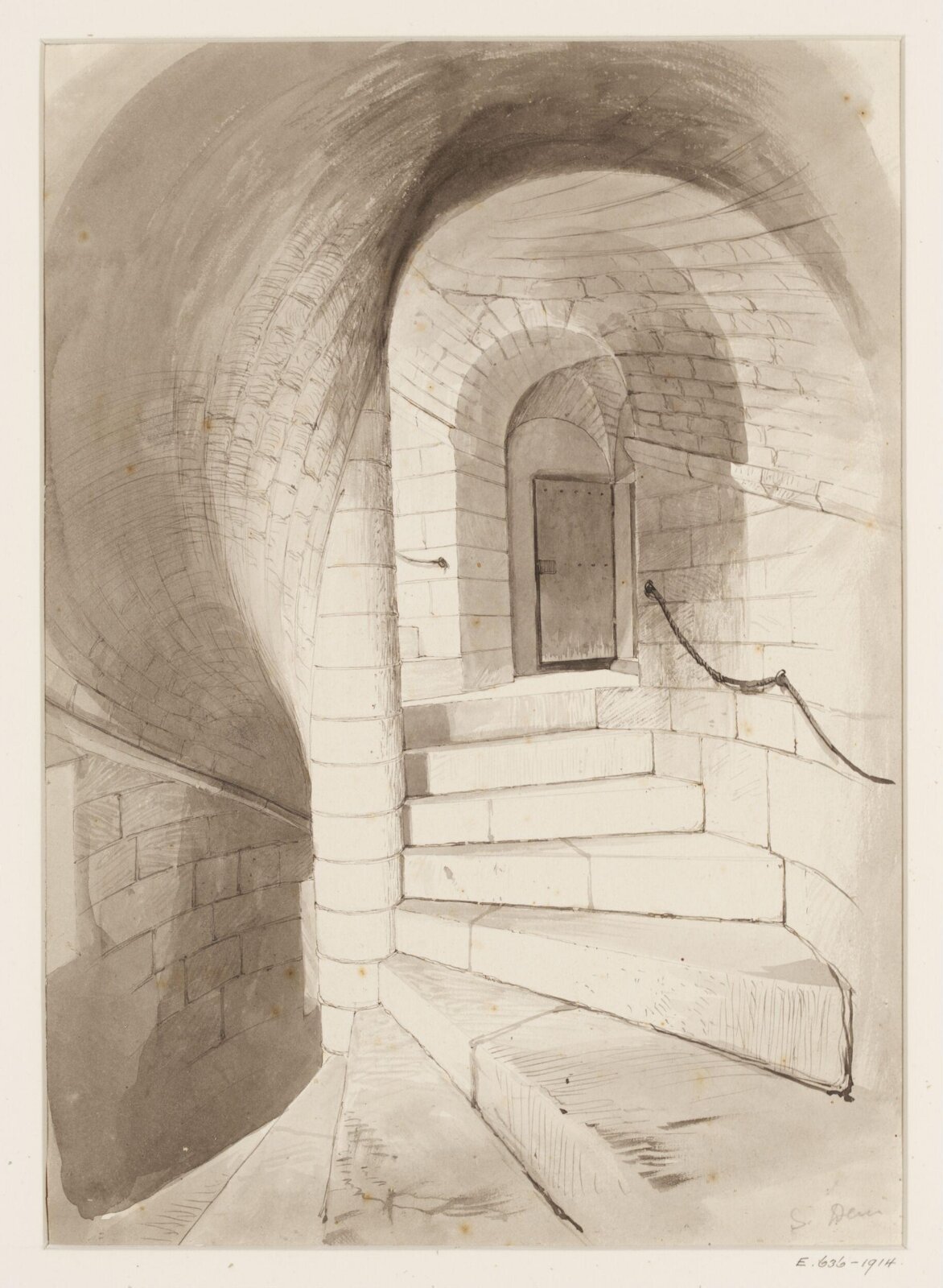 Drawing, Georges Adelmard Bouet, 19th Century