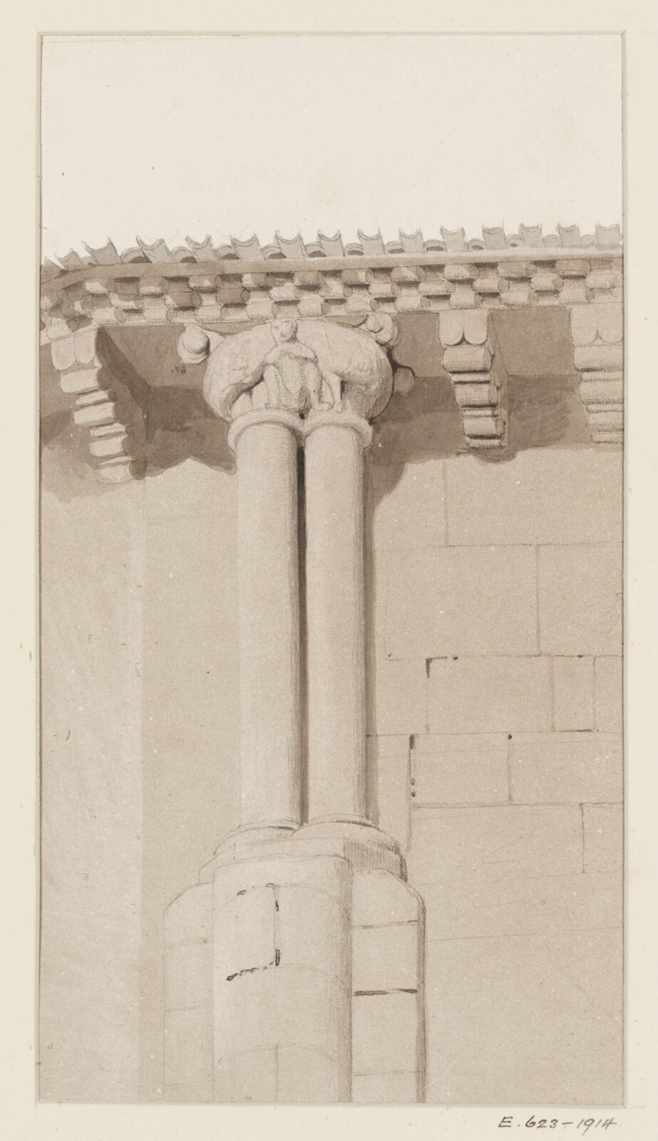 Drawing, Georges Adelmard Bouet, 19th Century