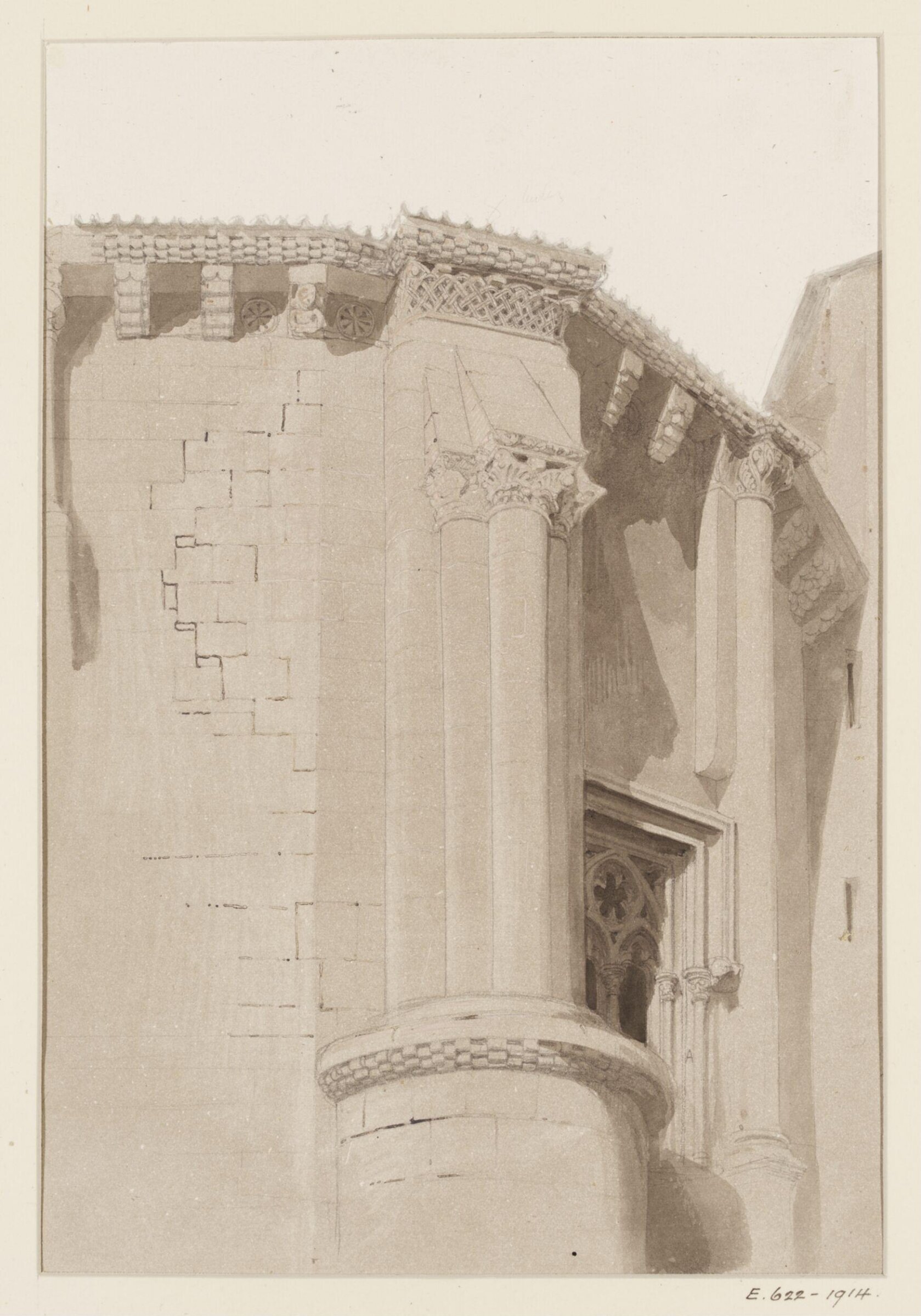 Drawing, Georges Adelmard Bouet, XIX век