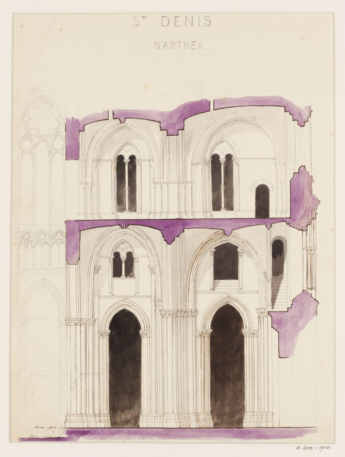 Drawing, Georges Adelmard Bouet, 19th Century