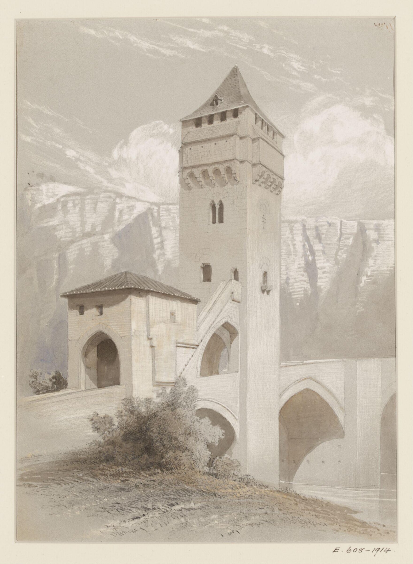 Drawing, Georges Adelmard Bouet, XIX век