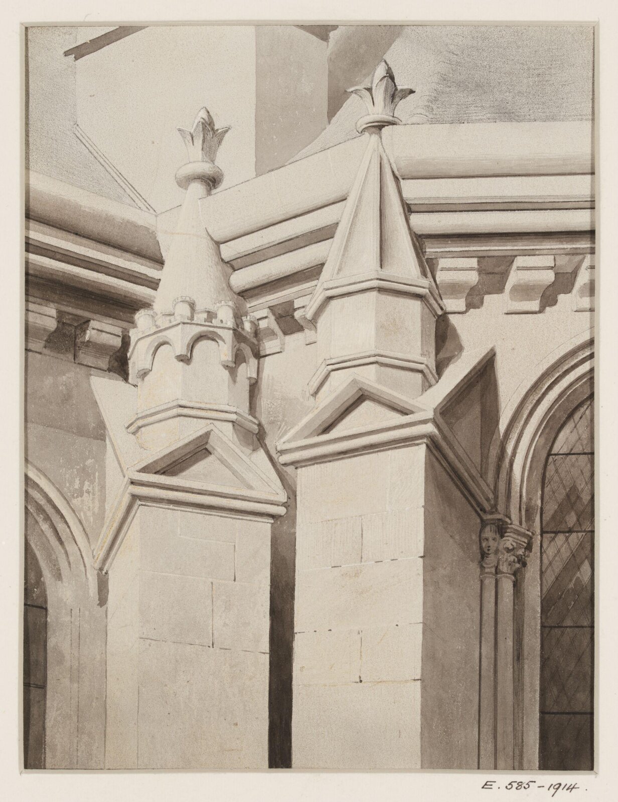 Drawing, Georges Adelmard Bouet, 19th Century