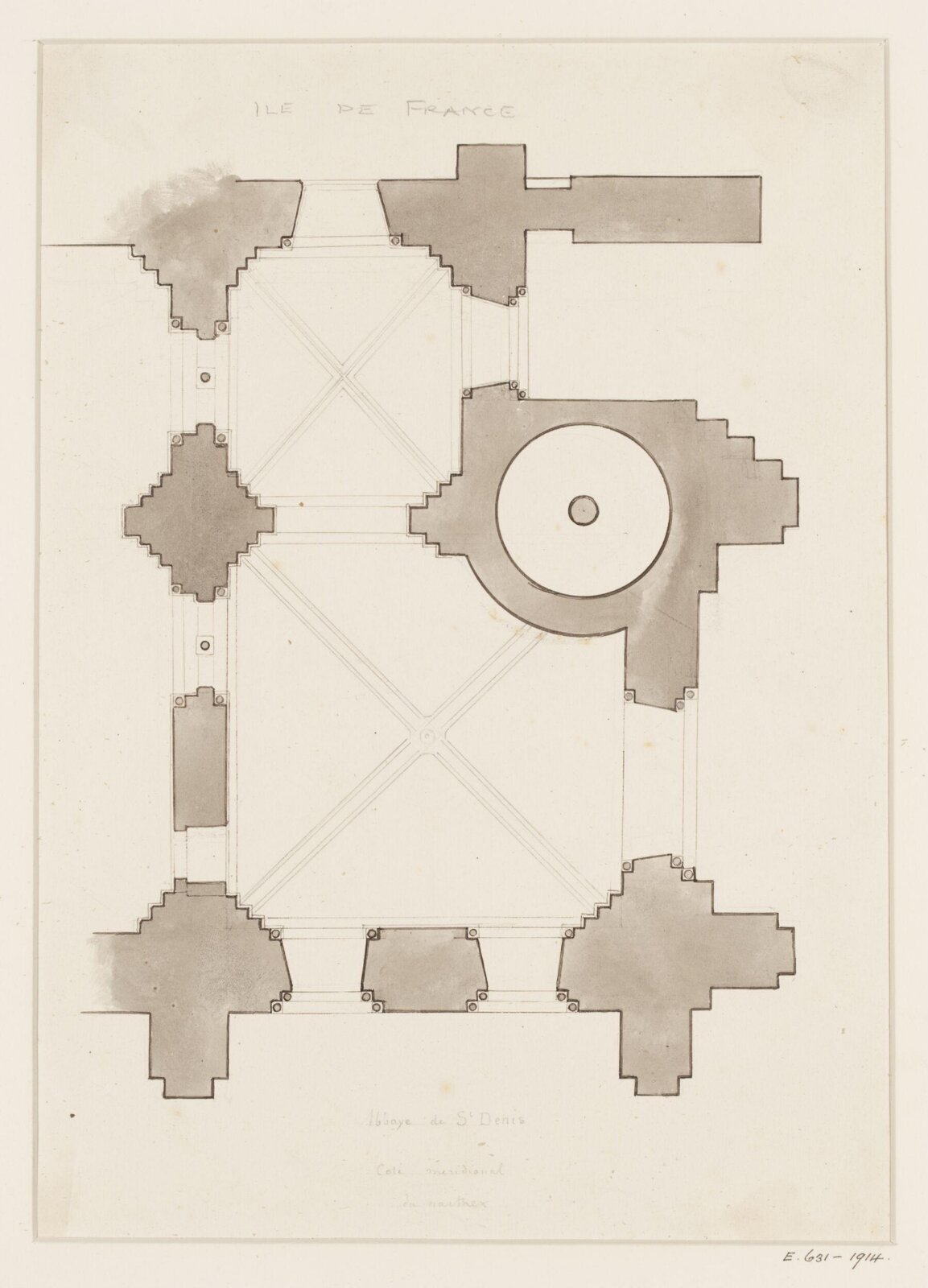 Drawing, Georges Adelmard Bouet, 19th Century