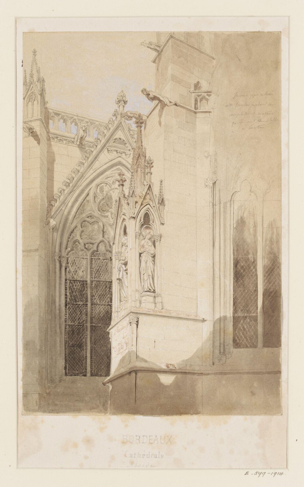 Drawing, Georges Adelmard Bouet, XIX век