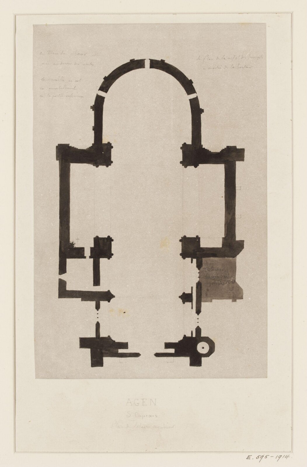 Drawing, Georges Adelmard Bouet, 19th Century