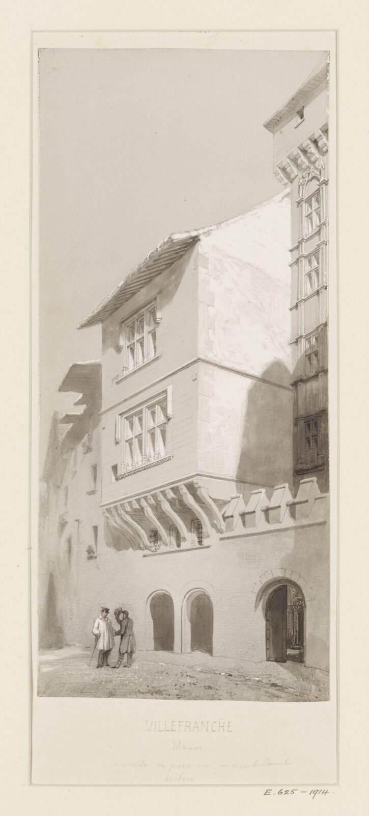 Drawing, Georges Adelmard Bouet, 19th Century