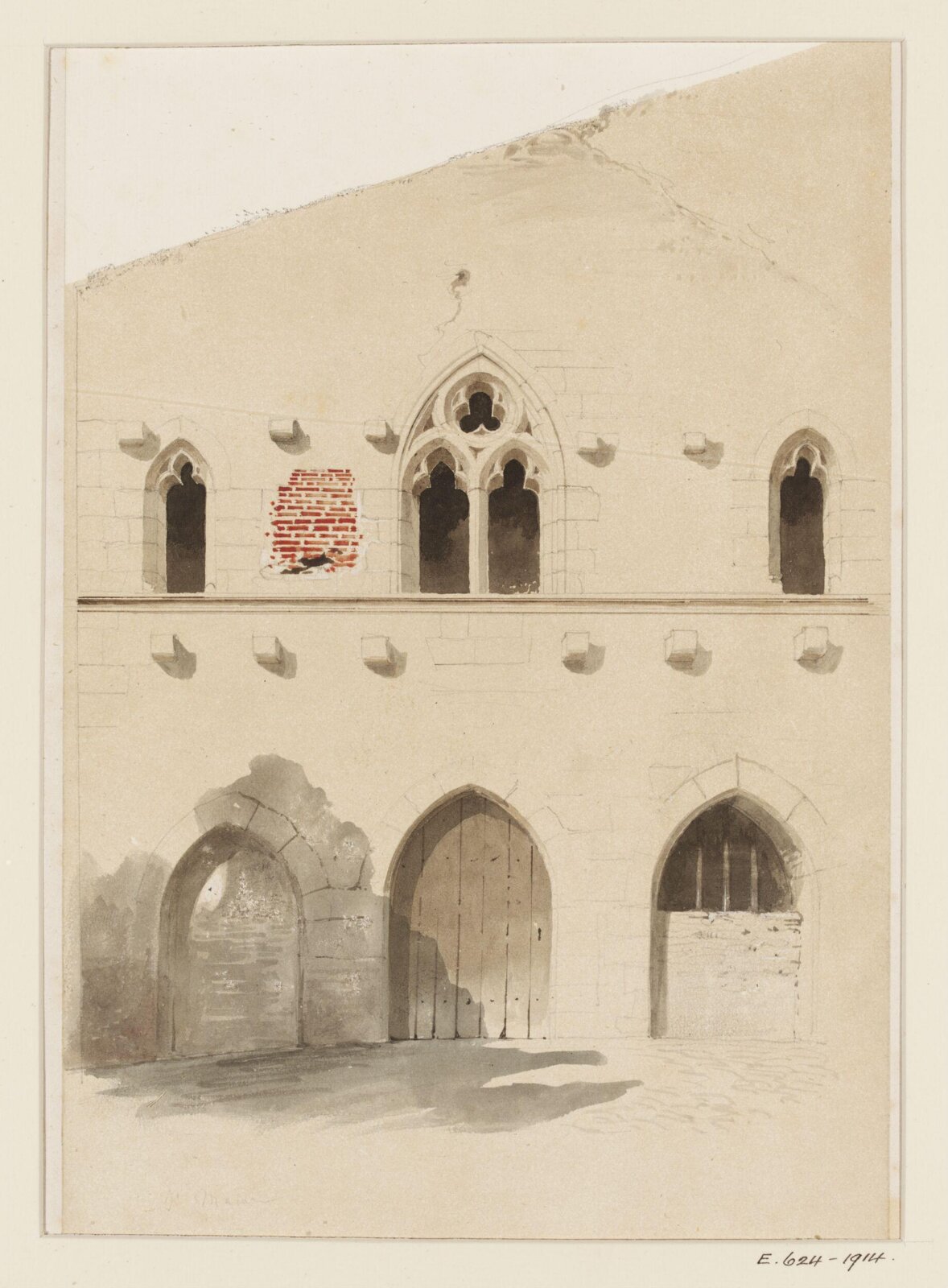 Drawing, Georges Adelmard Bouet, 19th Century