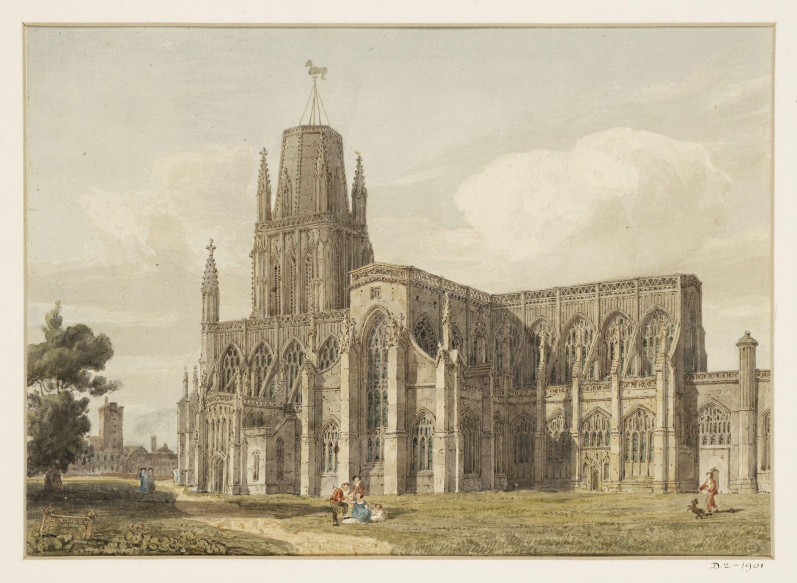 Drawing, Charles Wild