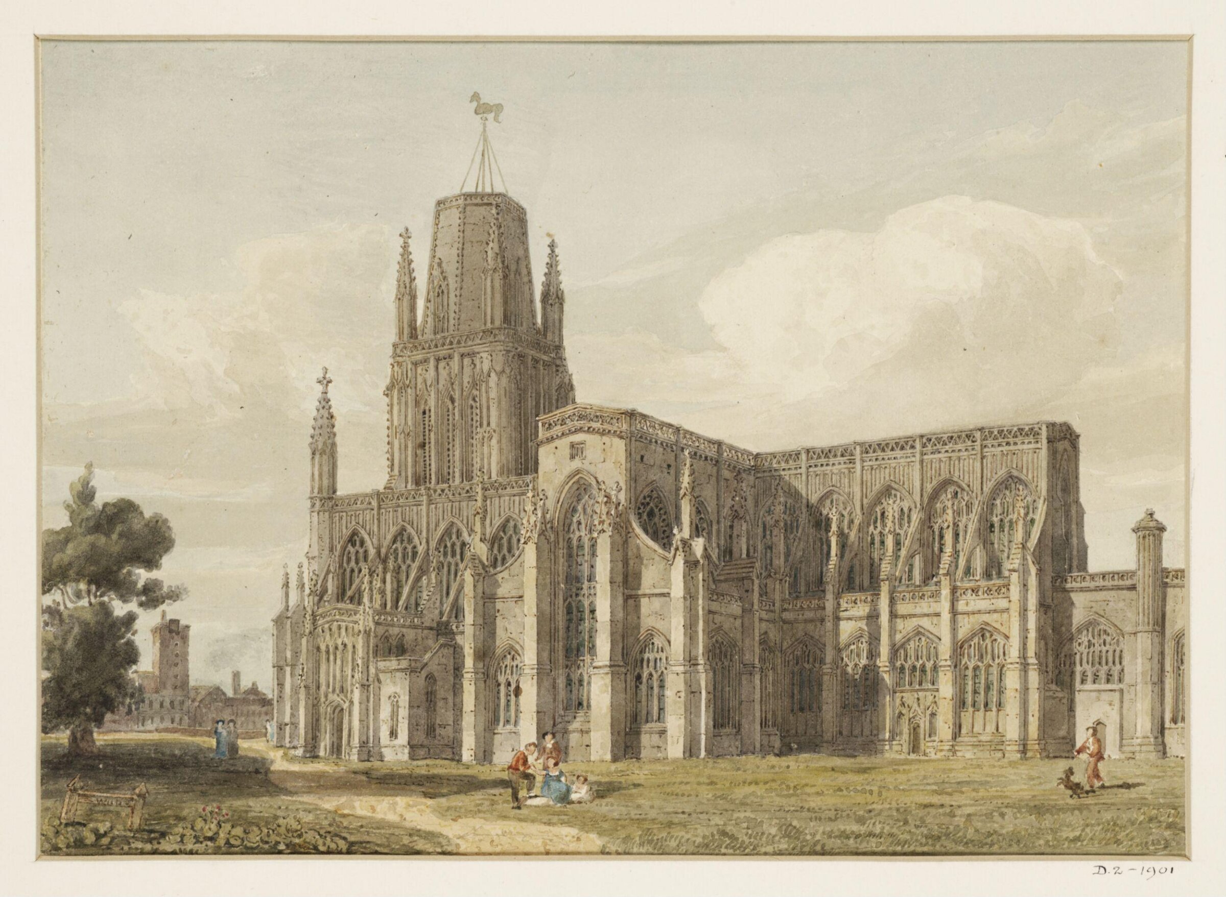 Drawing, Charles Wild