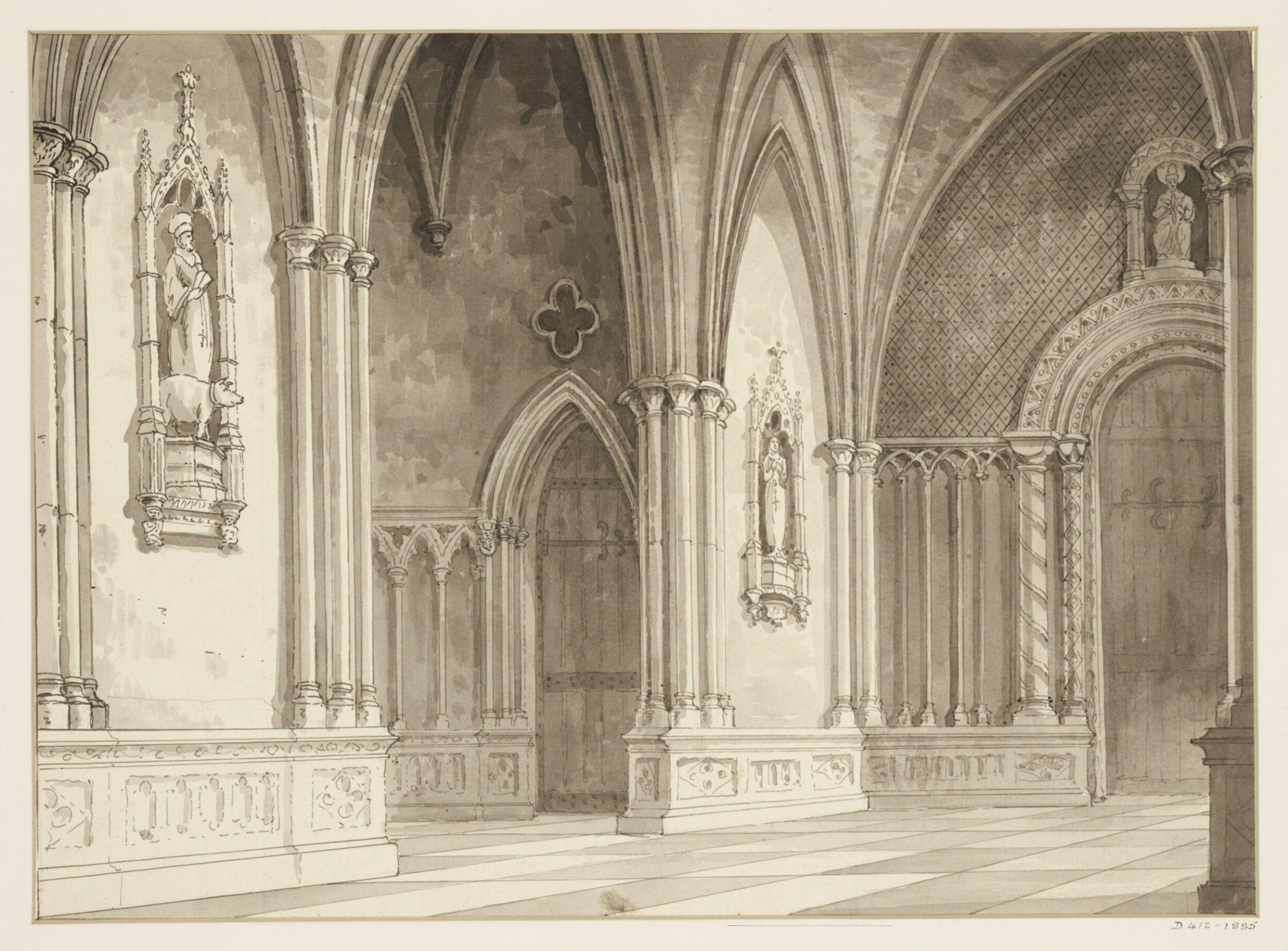 Drawing, Charles Wild