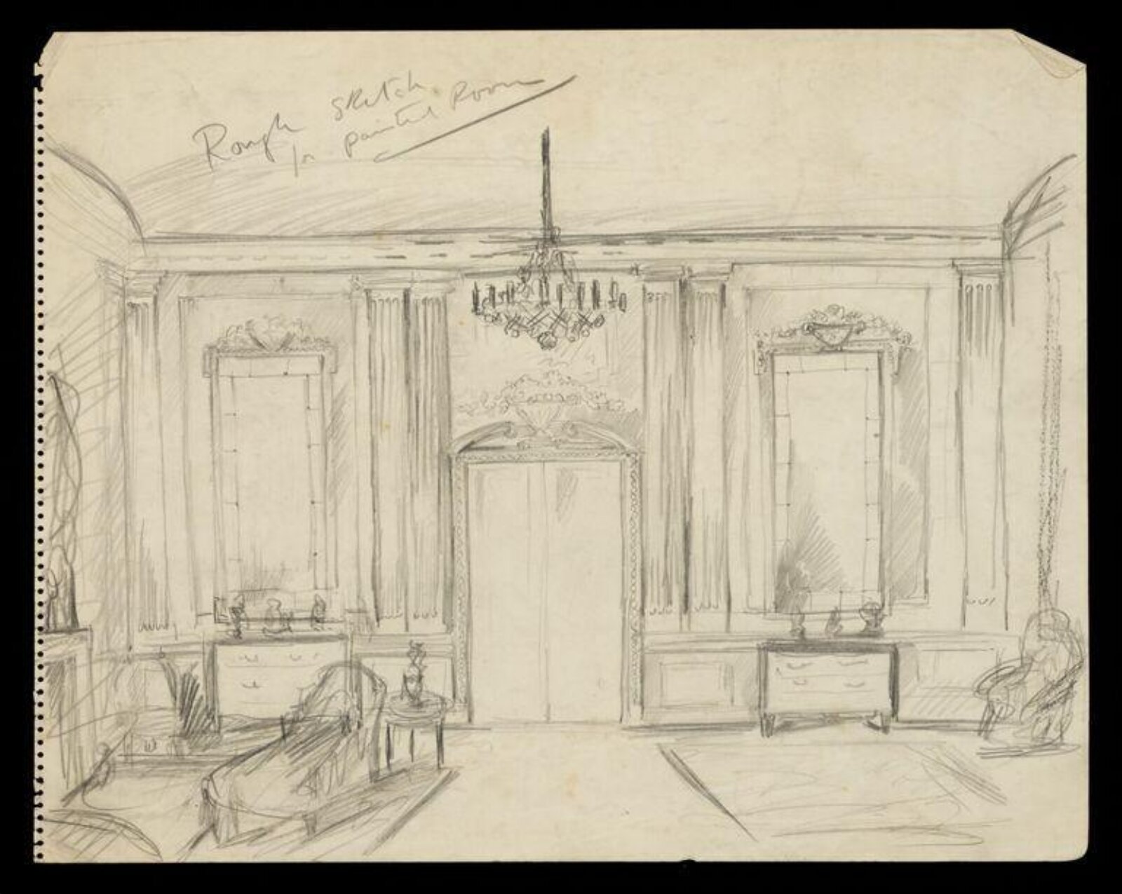 Drawing, Allan Walton, 20th century