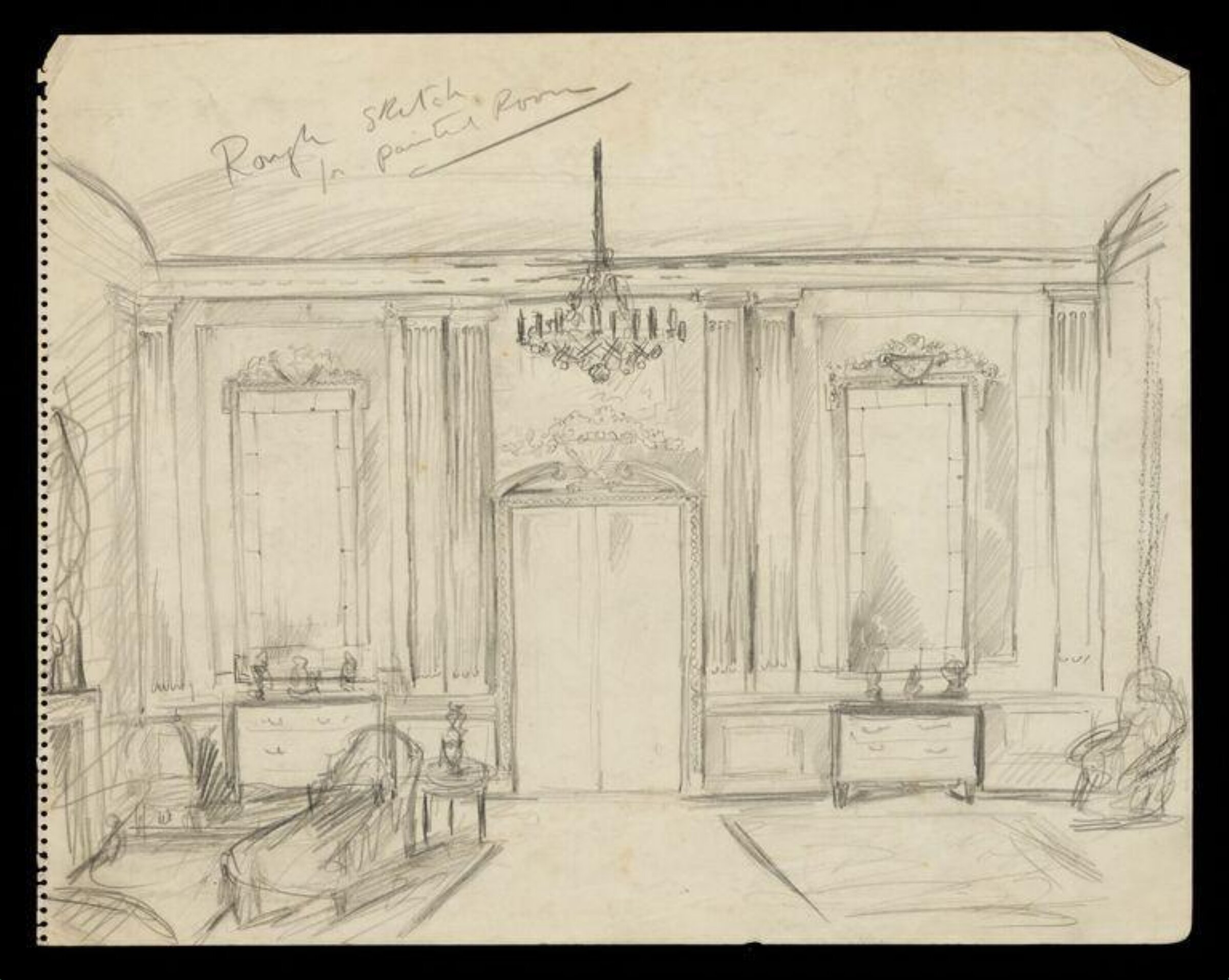 Drawing, Allan Walton, 20th century