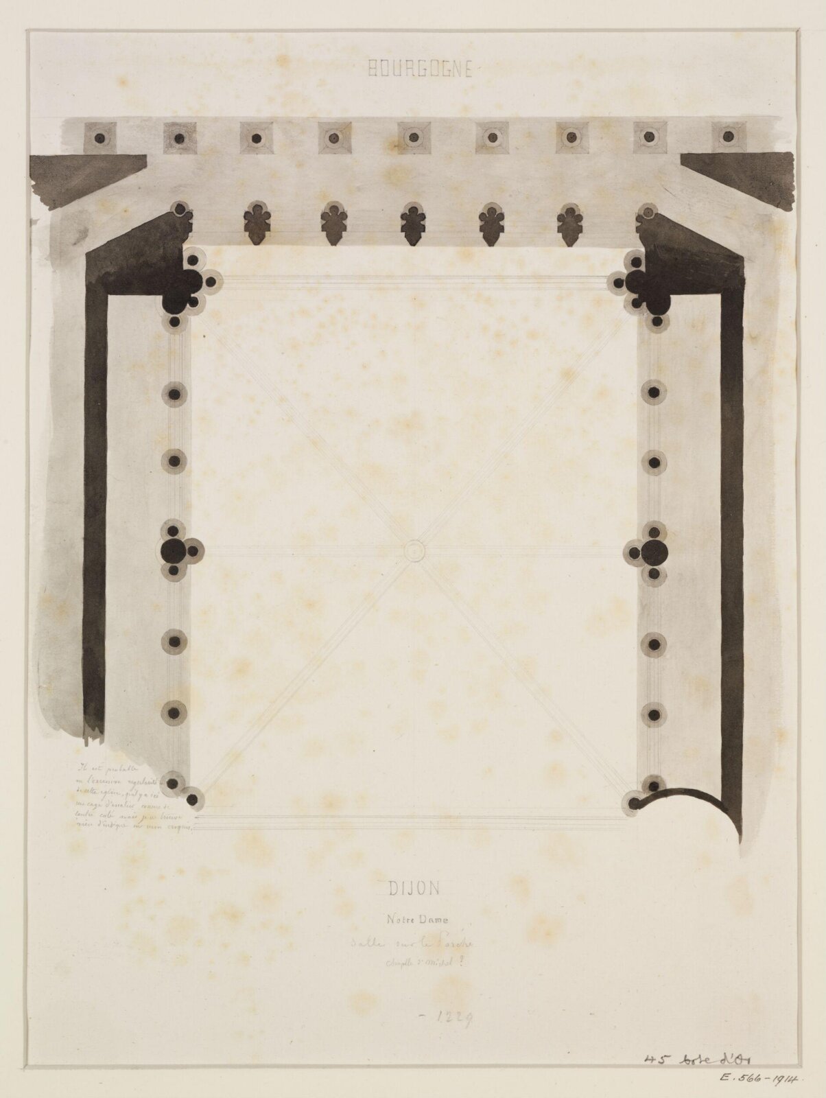 Drawing, Georges Adelmard Bouet, 19th Century