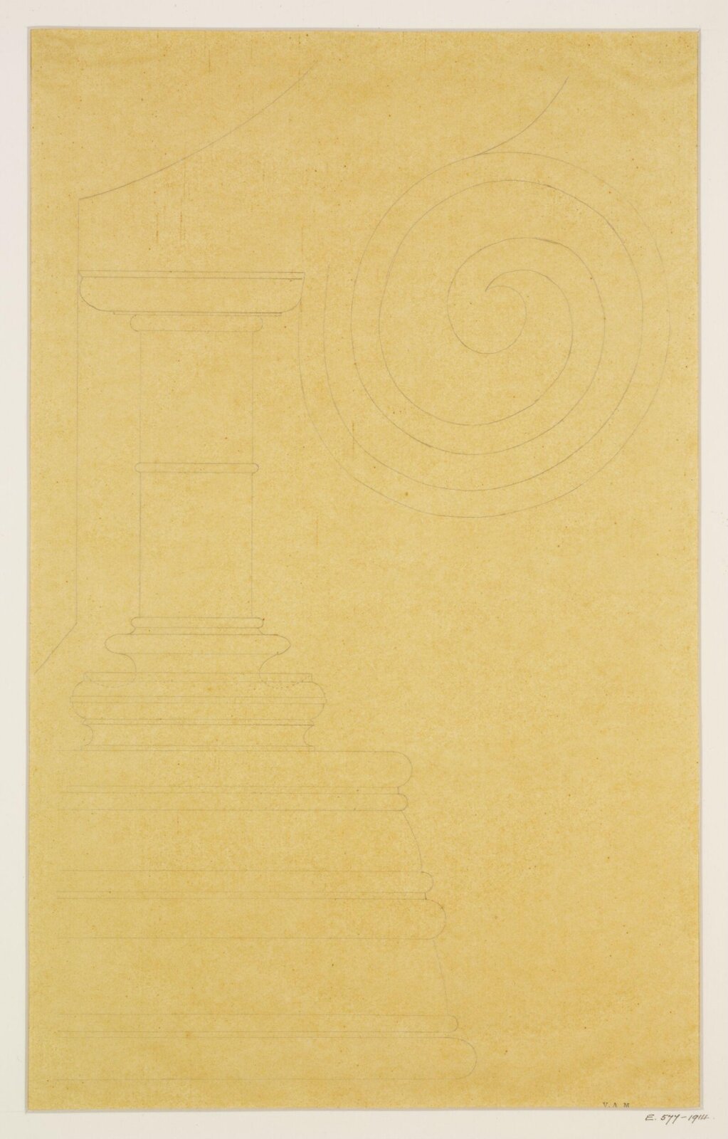 Drawing, Georges Adelmard Bouet, 19th Century