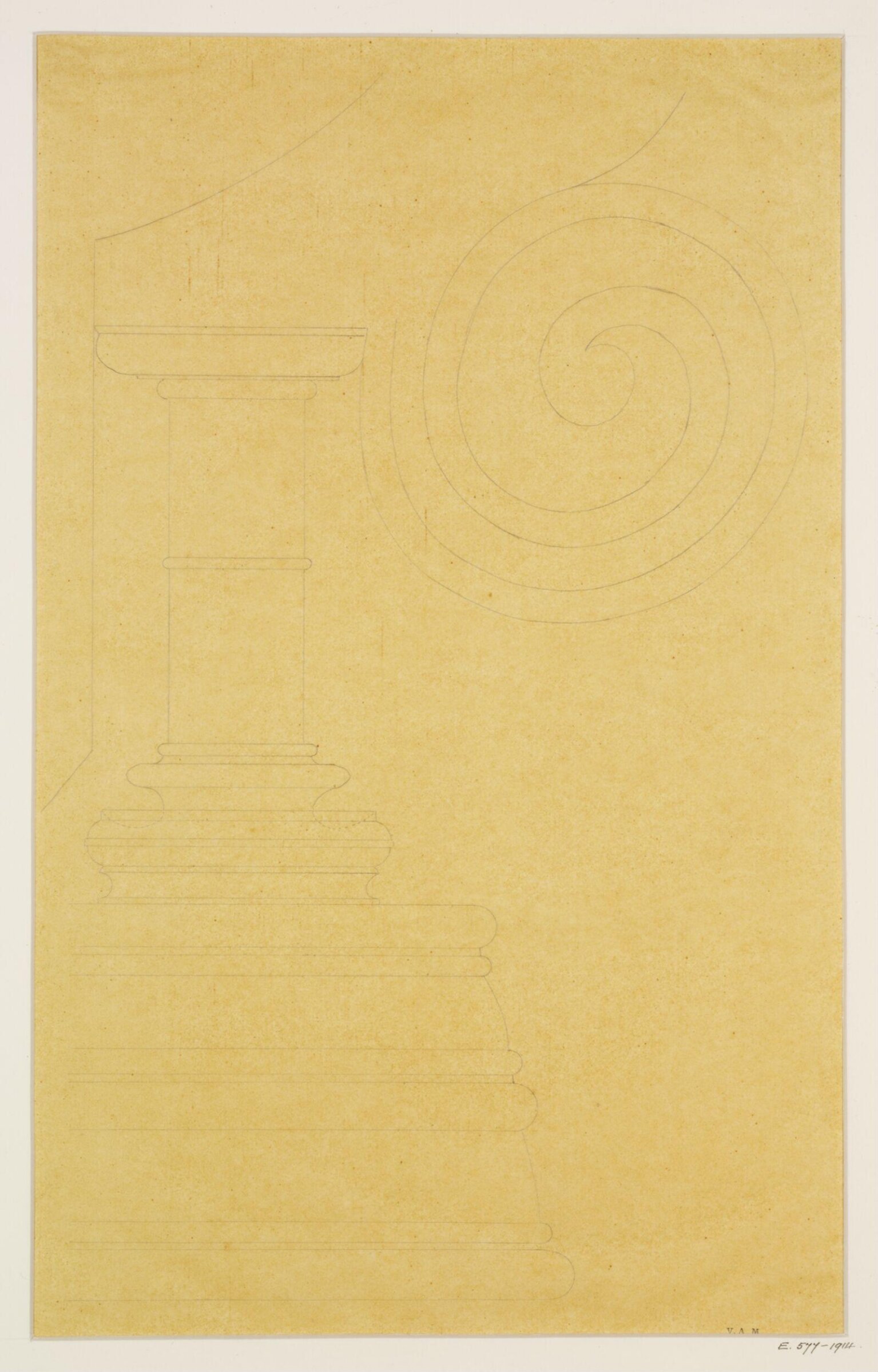 Drawing, Georges Adelmard Bouet, 19th Century