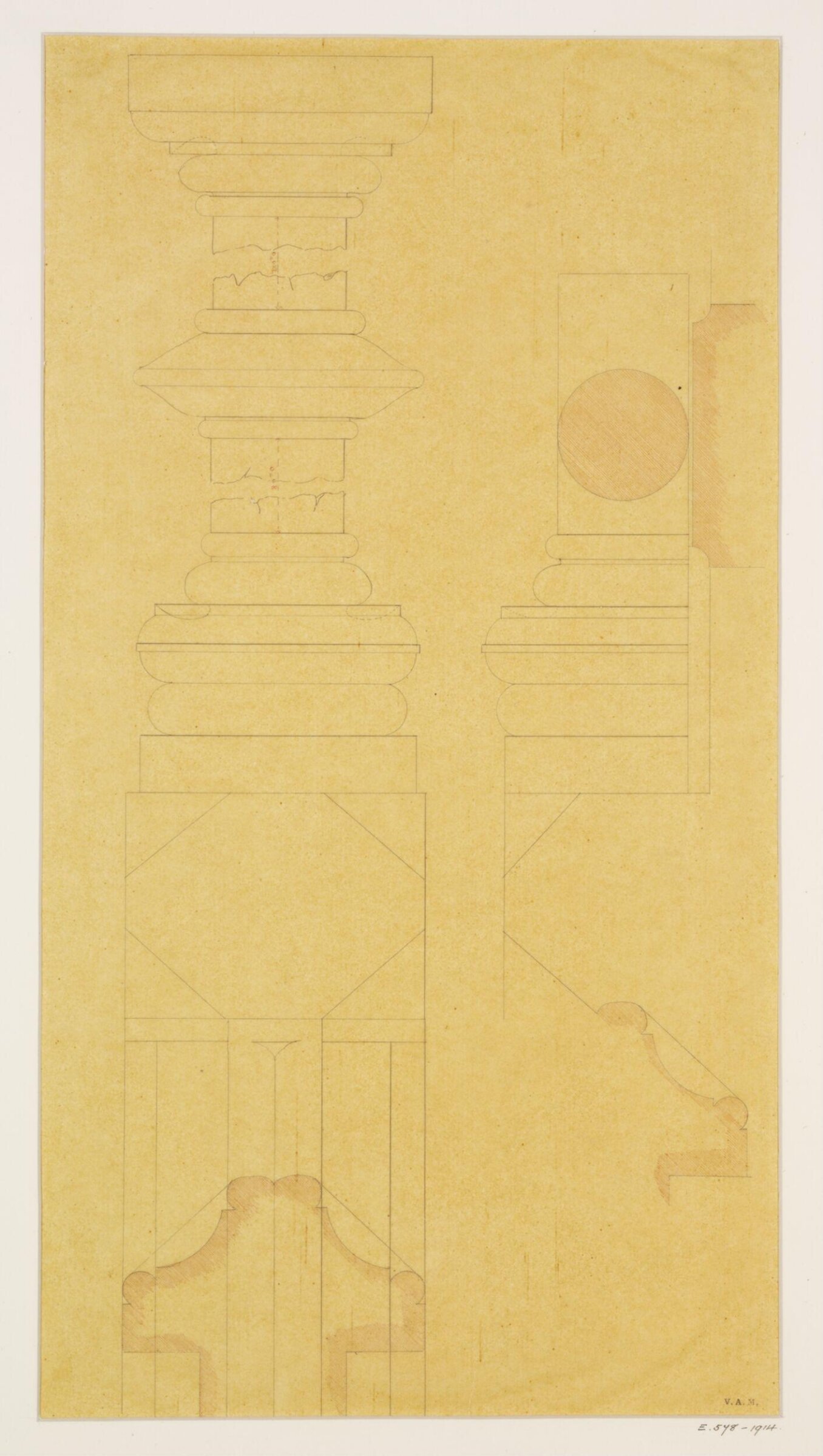 Drawing, Georges Adelmard Bouet, XIX век