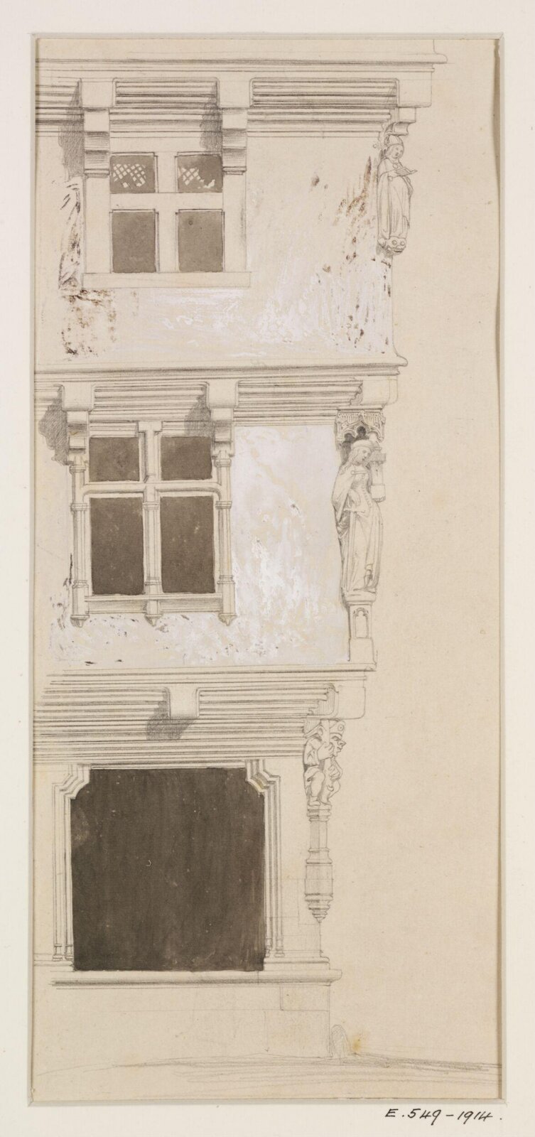 Drawing, Georges Adelmard Bouet, 19th Century
