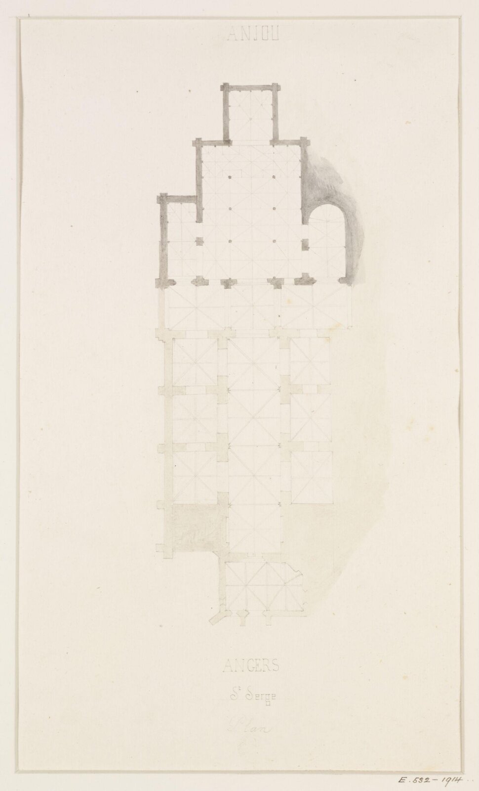 Drawing, Georges Adelmard Bouet, XIX век