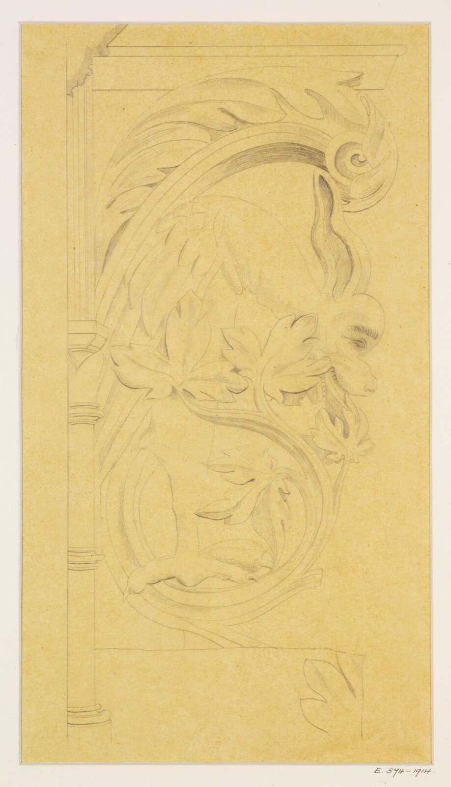 Drawing, Georges Adelmard Bouet, XIX век