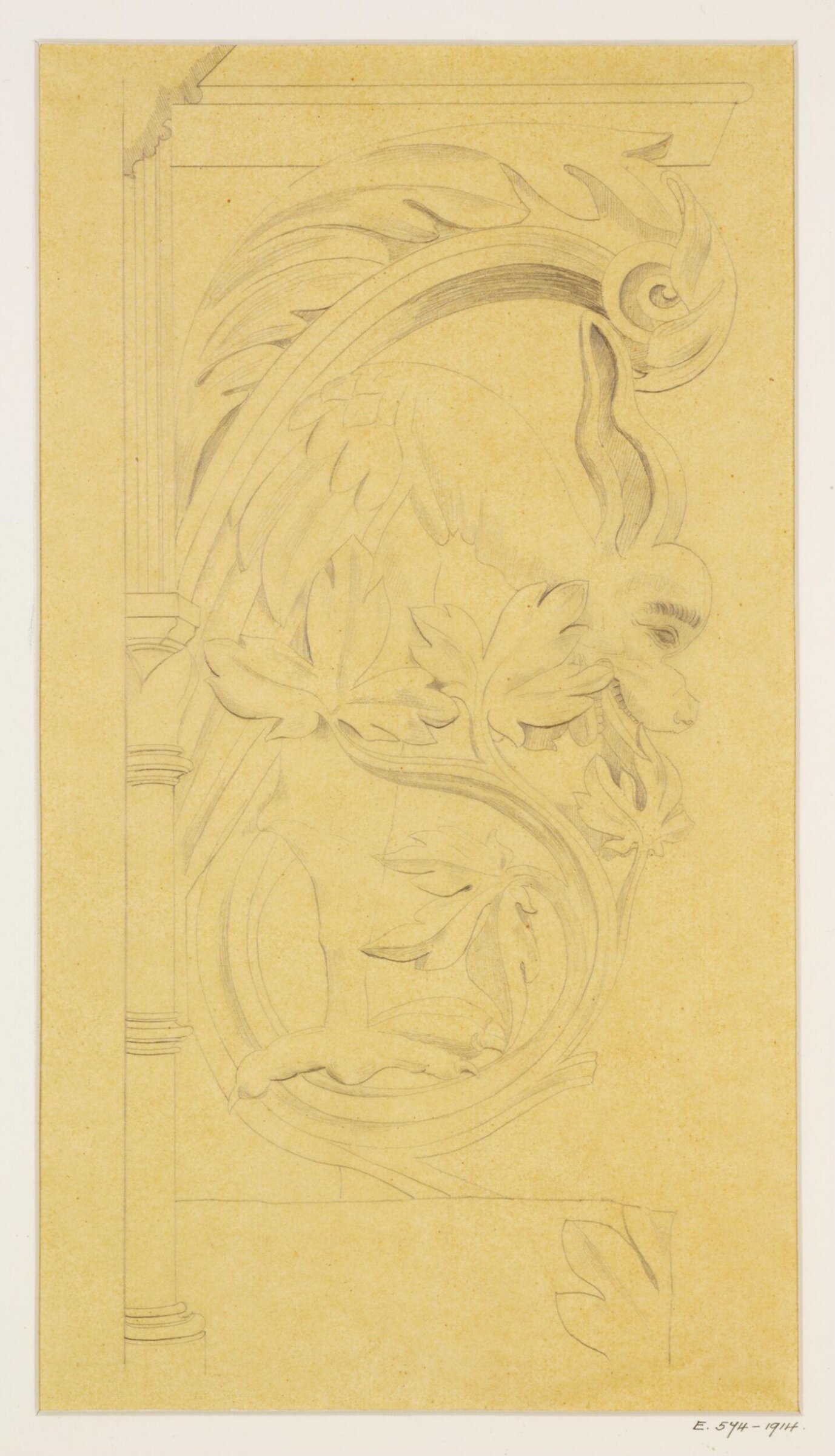 Drawing, Georges Adelmard Bouet, XIX век