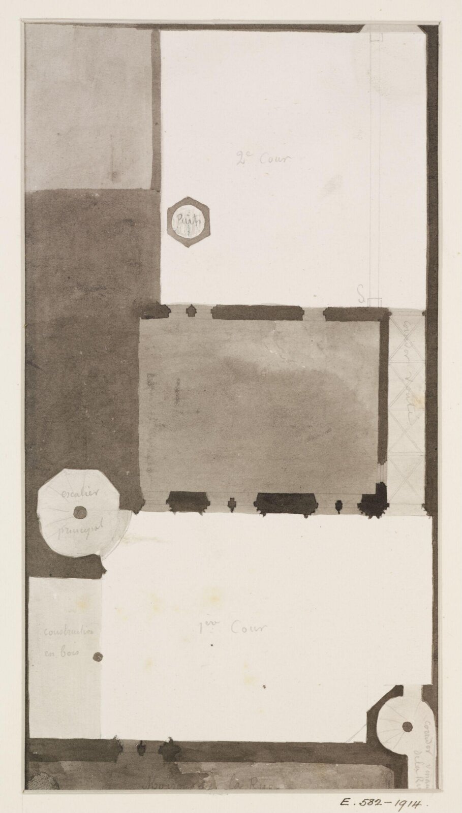 Drawing, Georges Adelmard Bouet, 19th Century