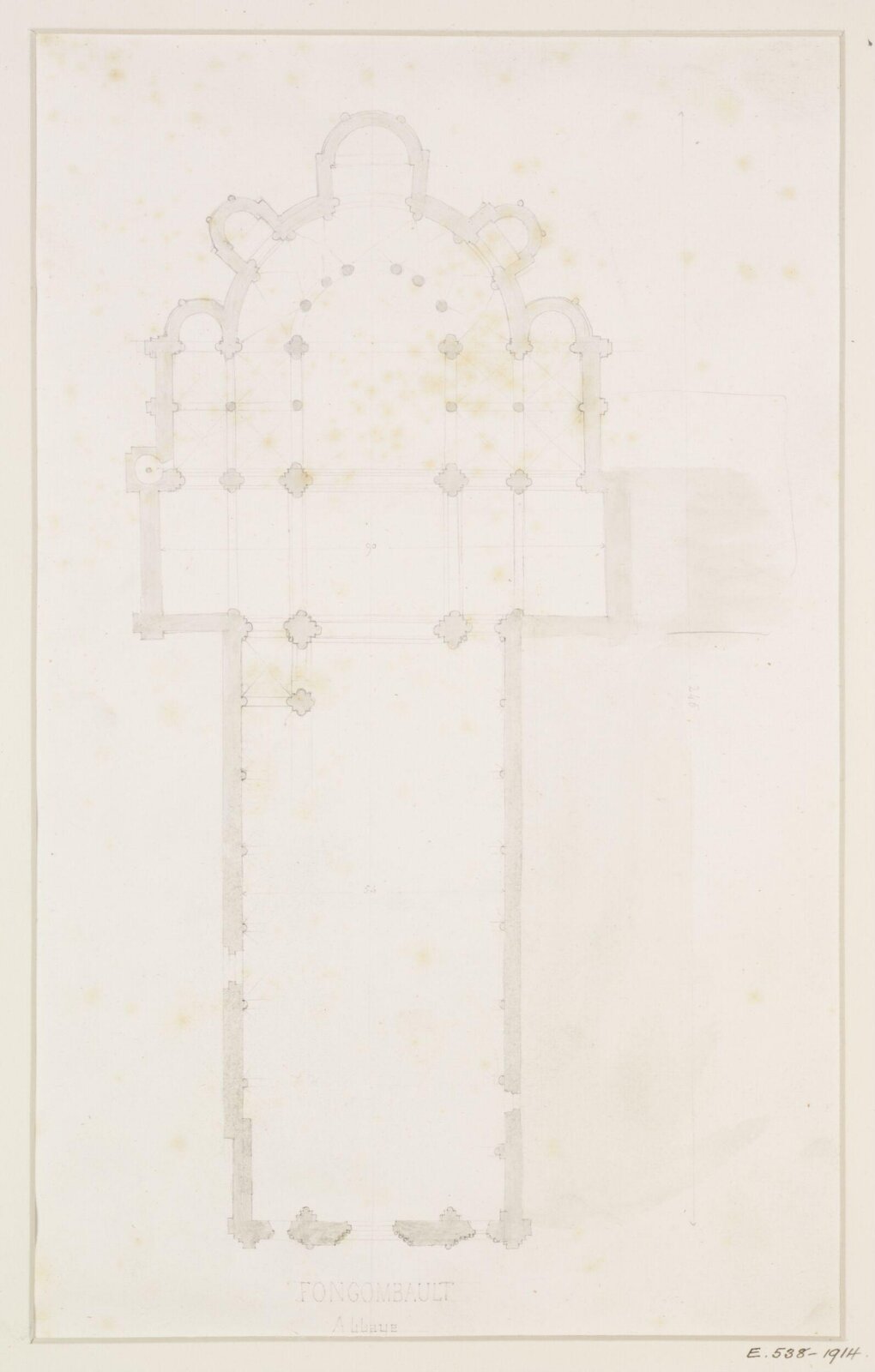 Drawing, Georges Adelmard Bouet, 19th Century