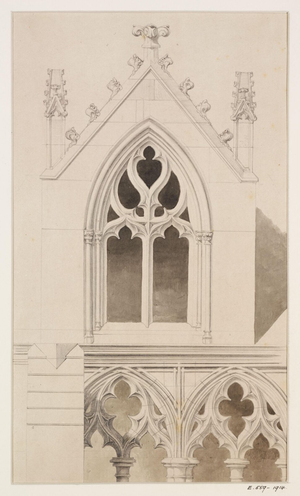 Drawing, Georges Adelmard Bouet, 19th Century