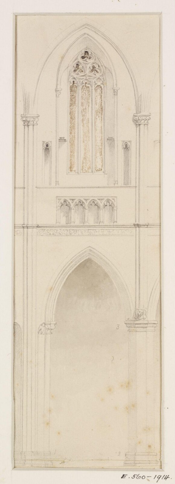 Drawing, Georges Adelmard Bouet, 19th Century