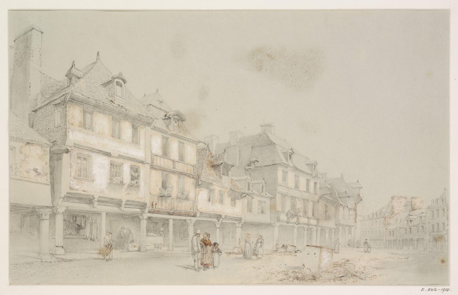 Drawing, Georges Adelmard Bouet, 19th Century