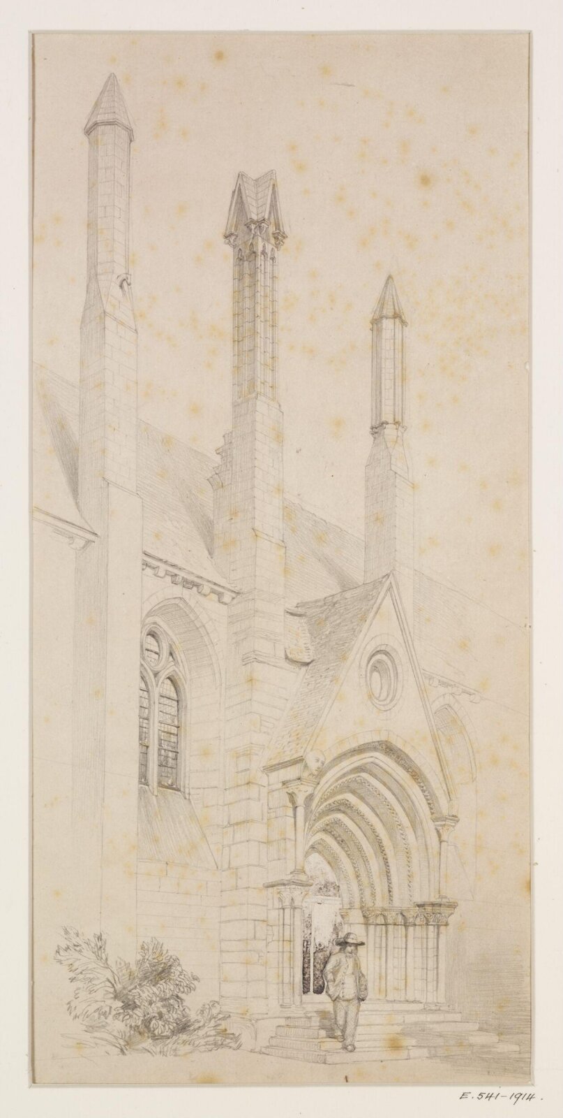 Drawing, Georges Adelmard Bouet, XIX век