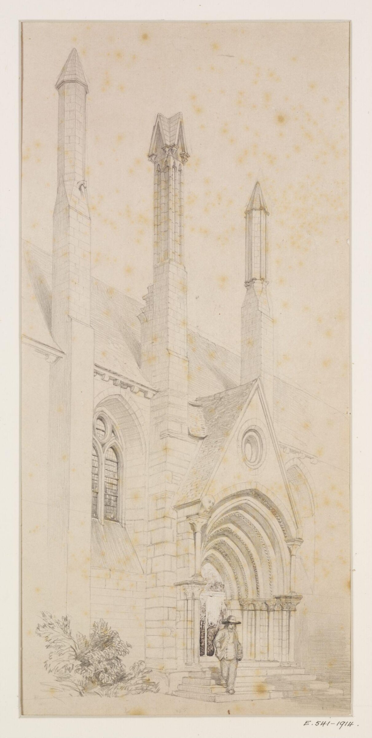 Drawing, Georges Adelmard Bouet, XIX век
