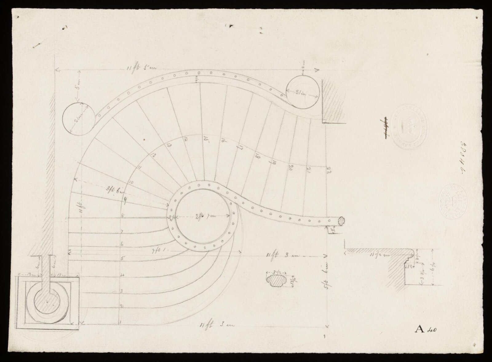 Drawing, S Burkinshaw (?)