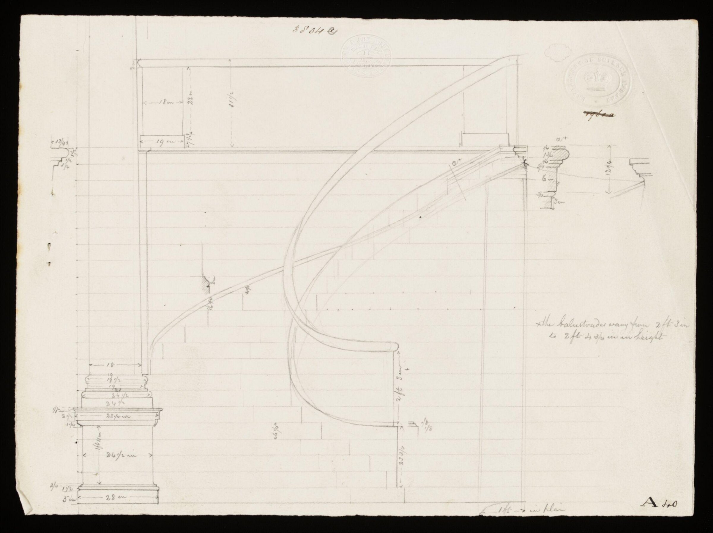 Drawing, S Burkinshaw (?)