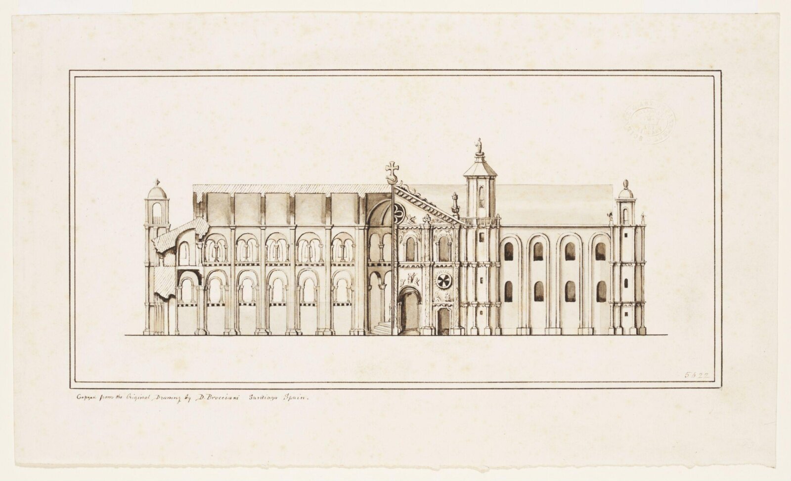 Drawing, copy after Domenico Brucciani, c. 1868