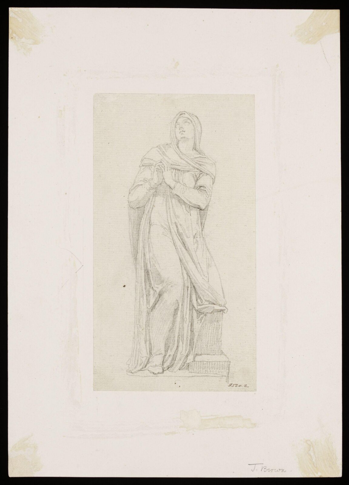 Drawing, J. Brown