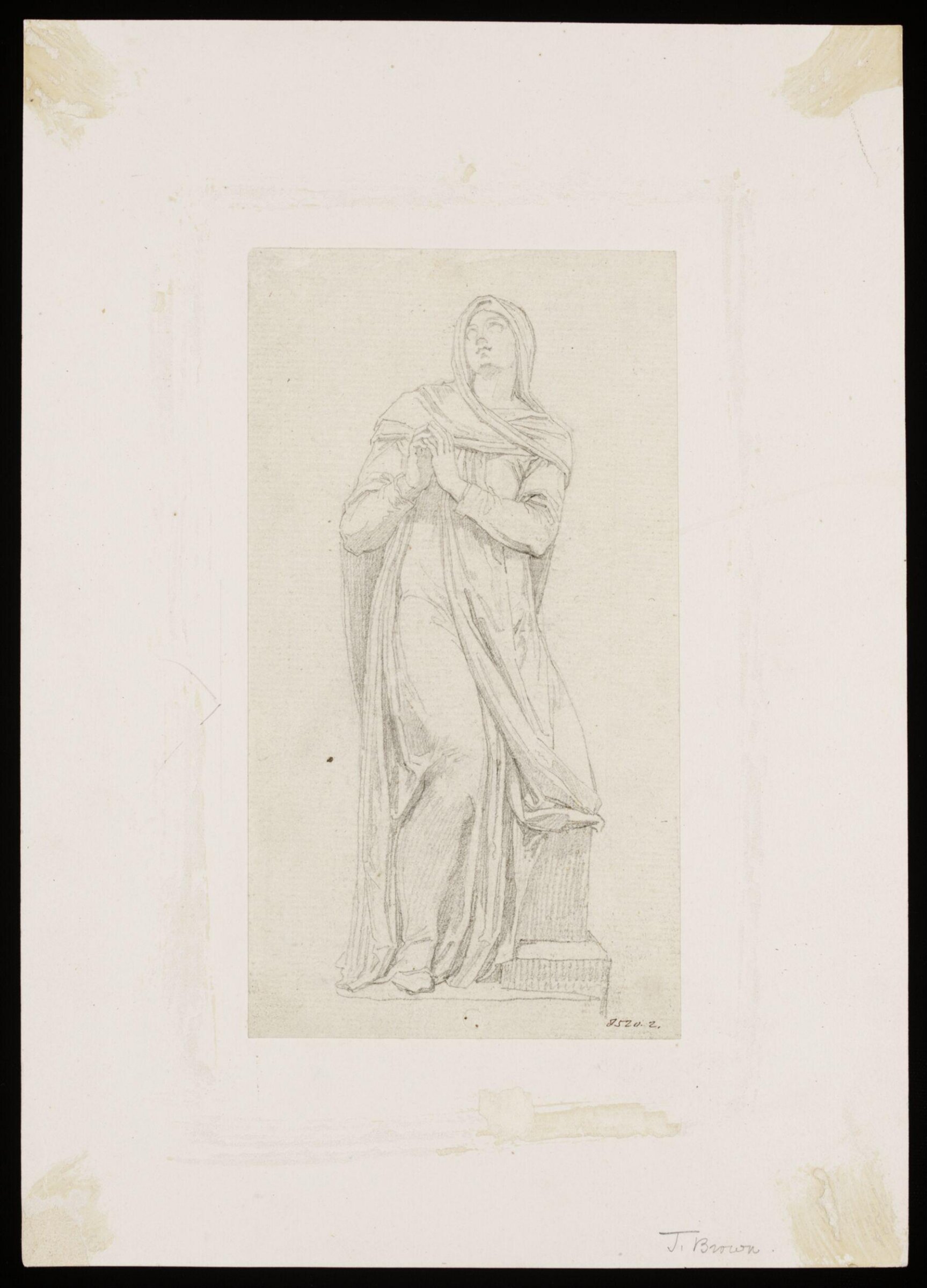 Drawing, J. Brown