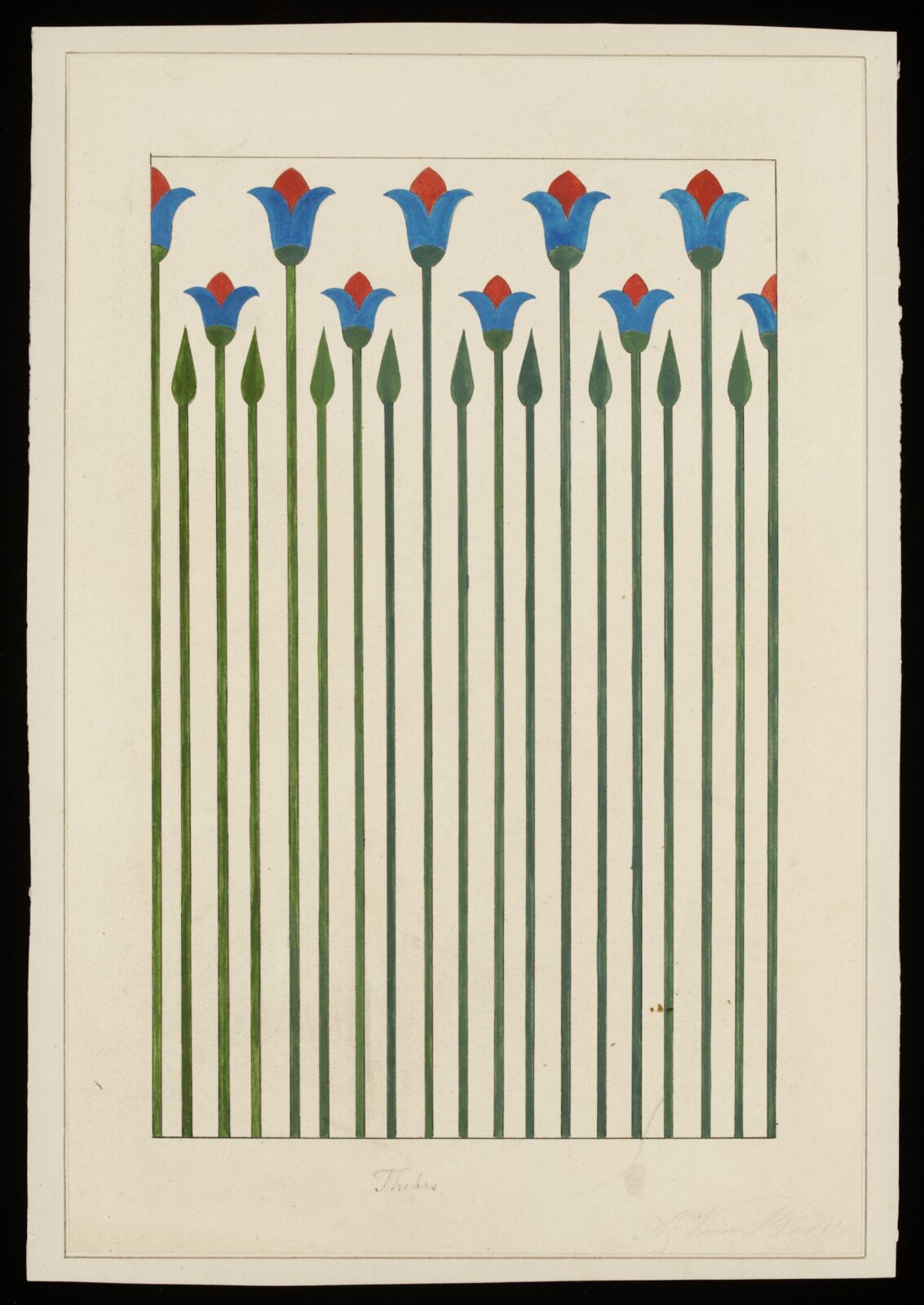 Drawing, Anthony Ignatius van Bever