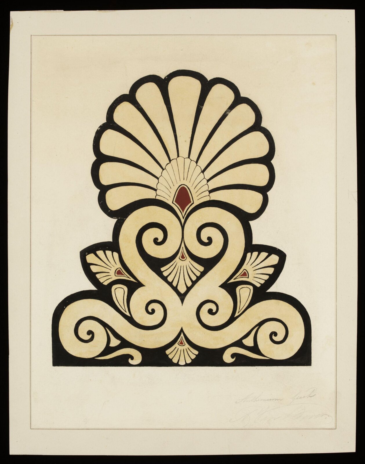Drawing, Anthony Ignatius van Bever