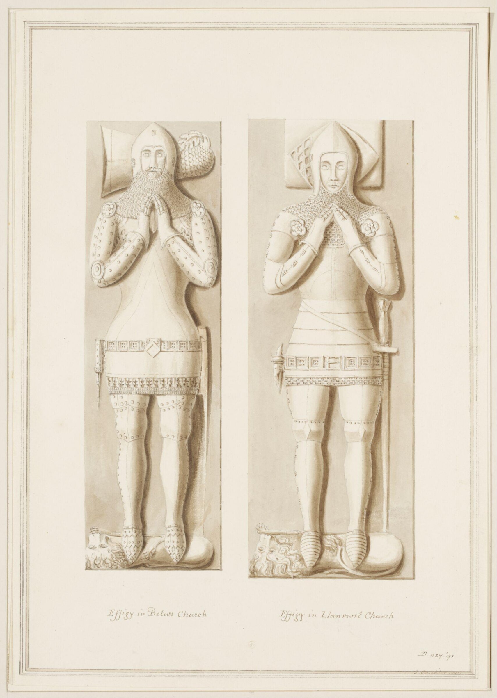 Drawing, John Chessell Buckler, 1810