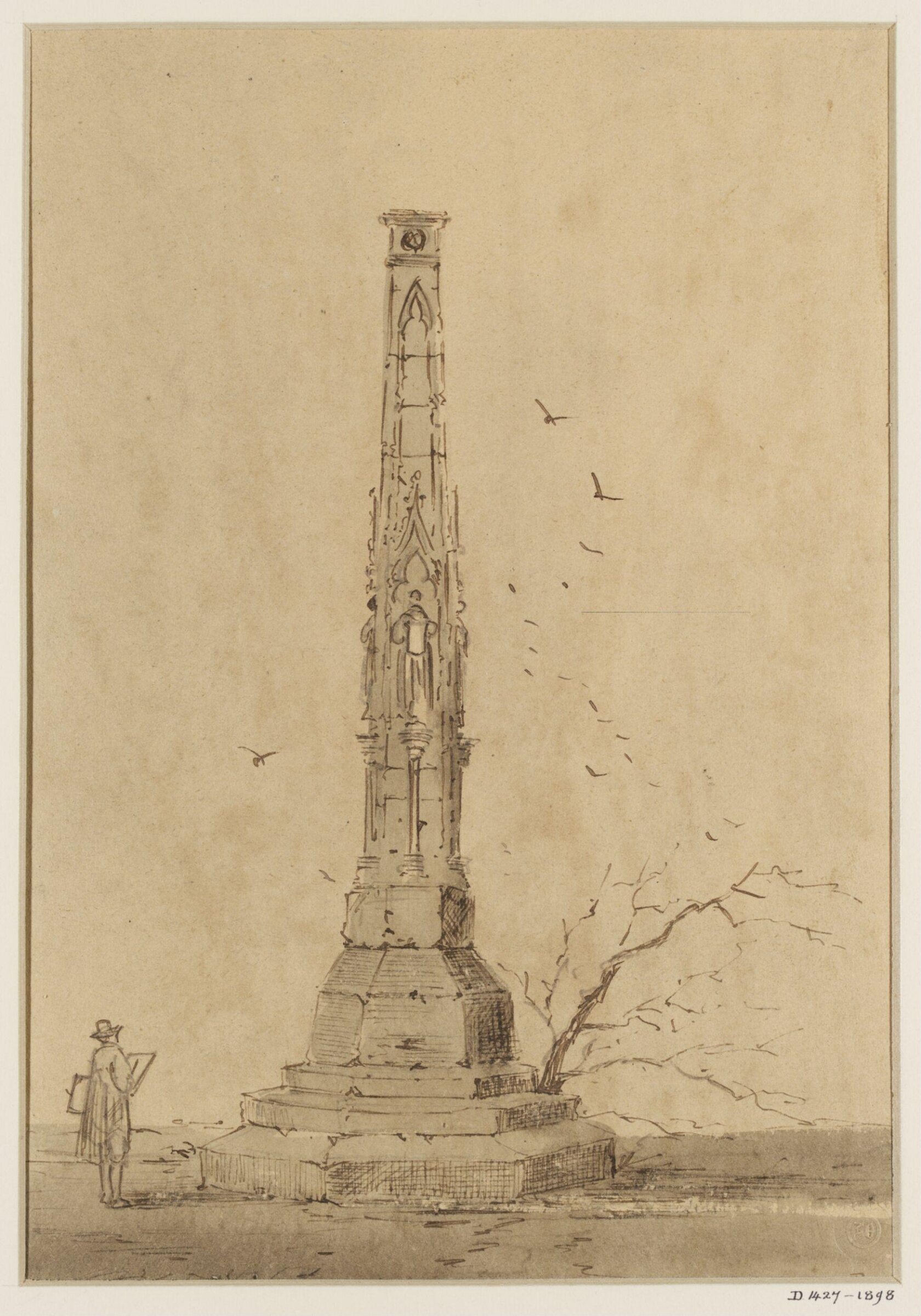 Drawing, Paul Braddon, Late 19th Century to Early 20th Century