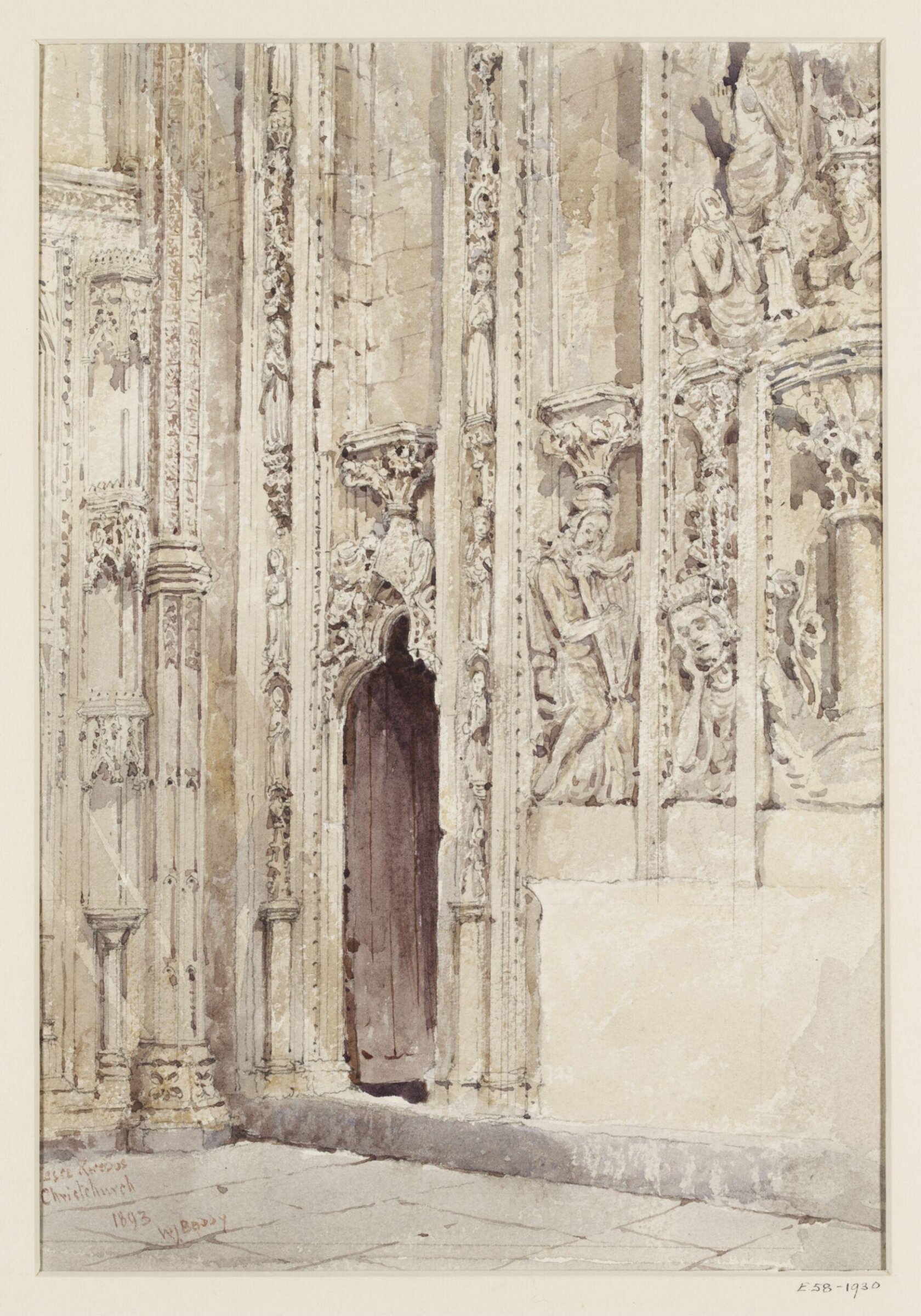 Drawing, William James Boddy, 1893