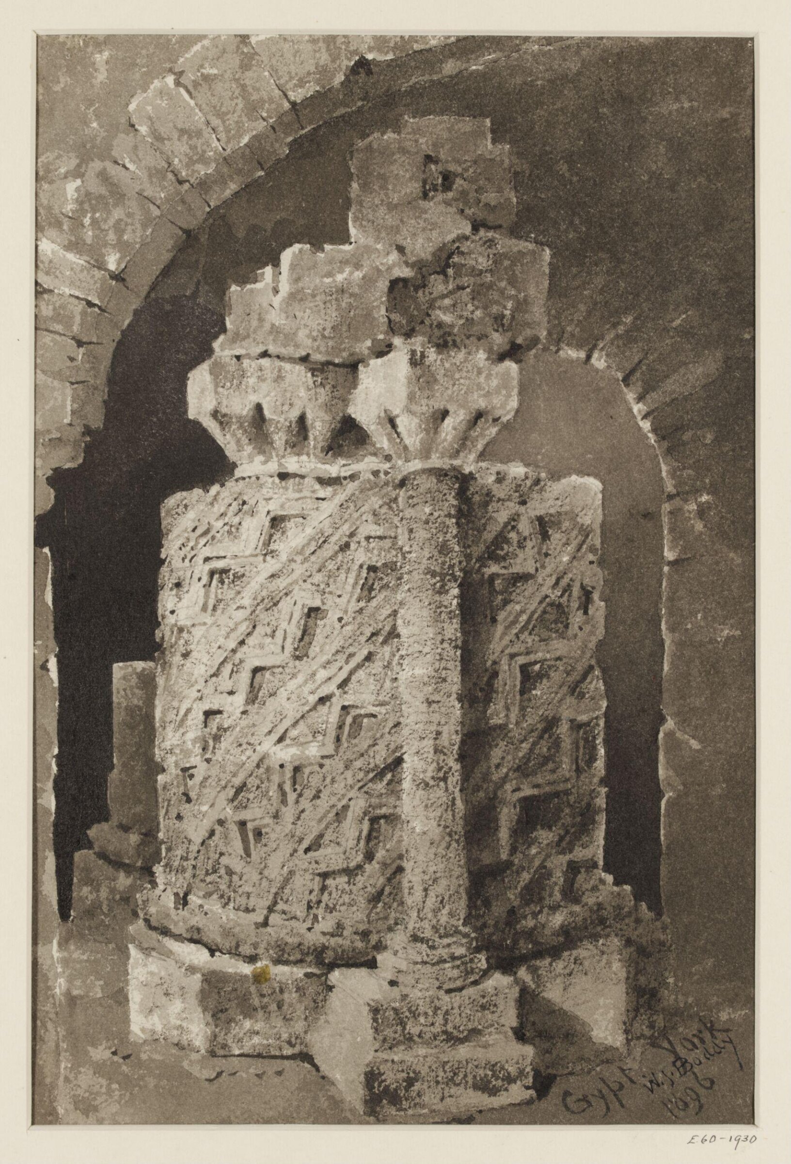 Drawing, William James Boddy, 1896