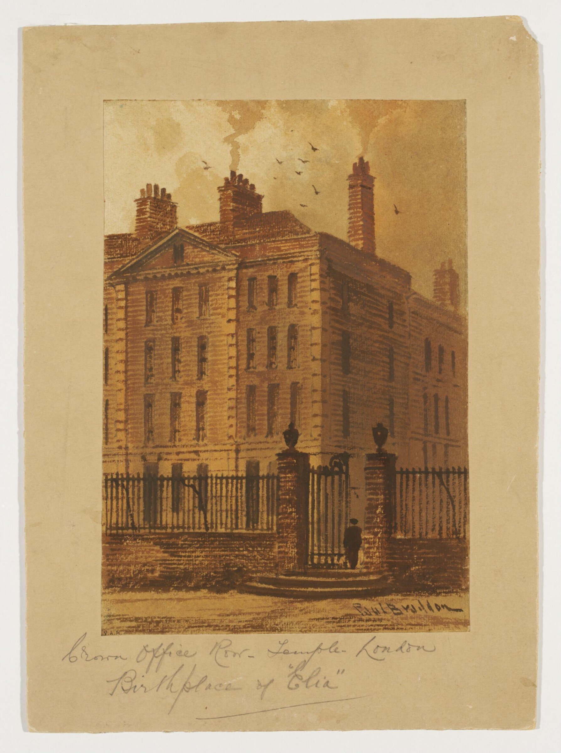 Drawing, Paul Braddon, second half 19th century