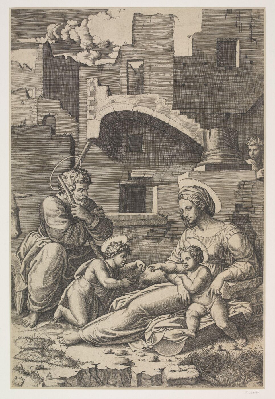 Raphael, The Holy Family, with the Infant St. John