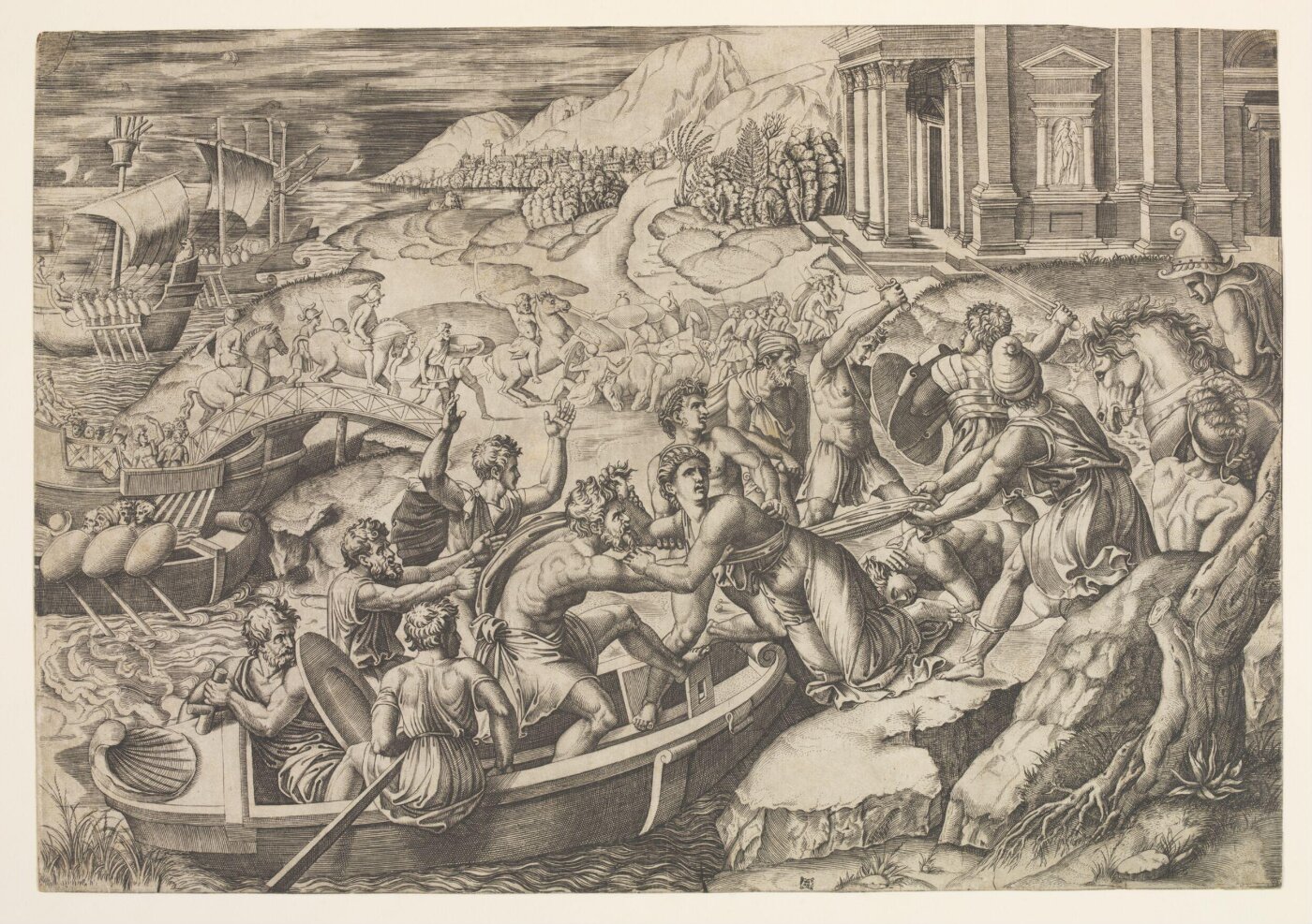 Raphael, Helen carried off by the Trojan Warriors