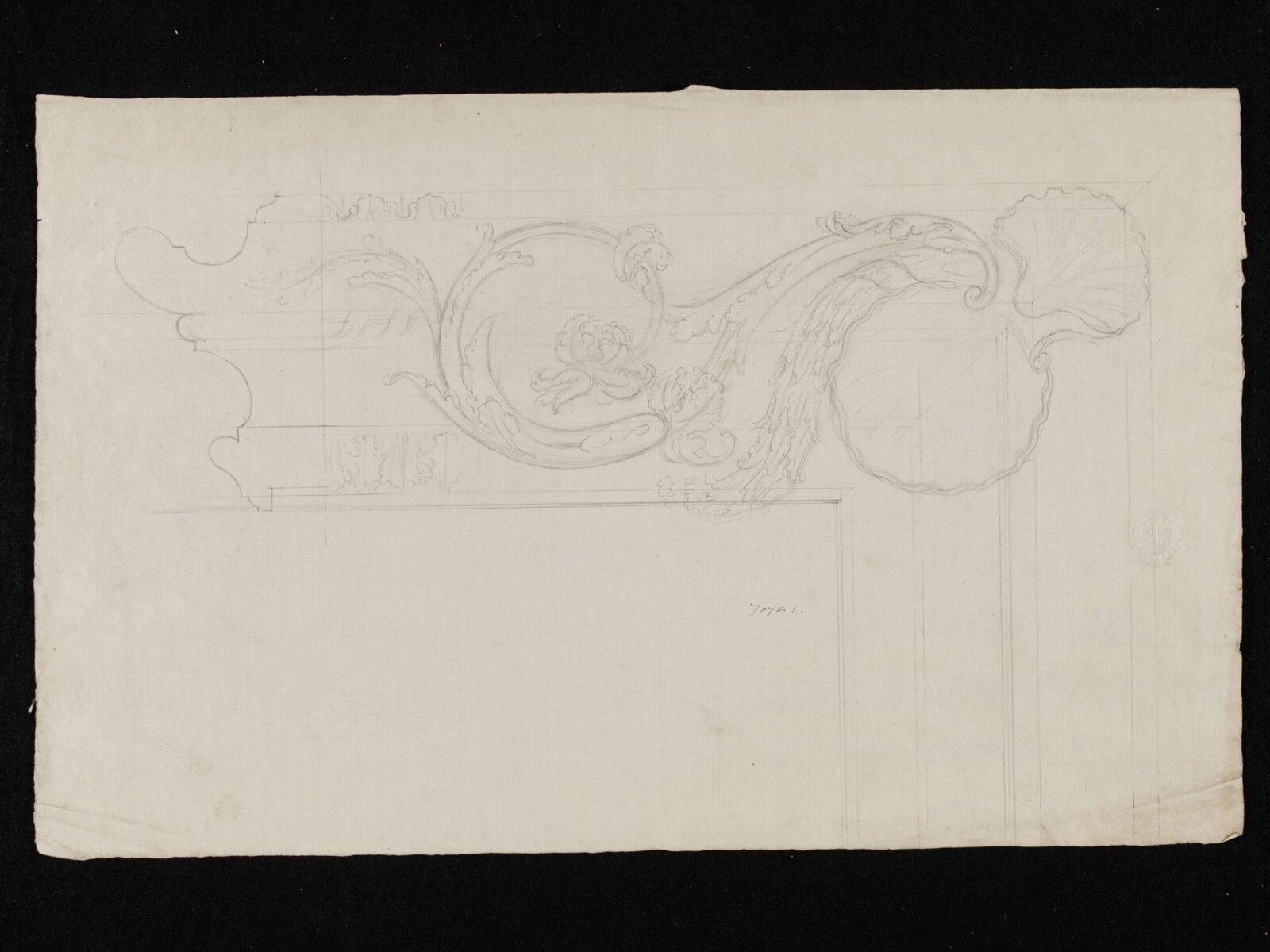 Drawing, William Chambers, 18th century