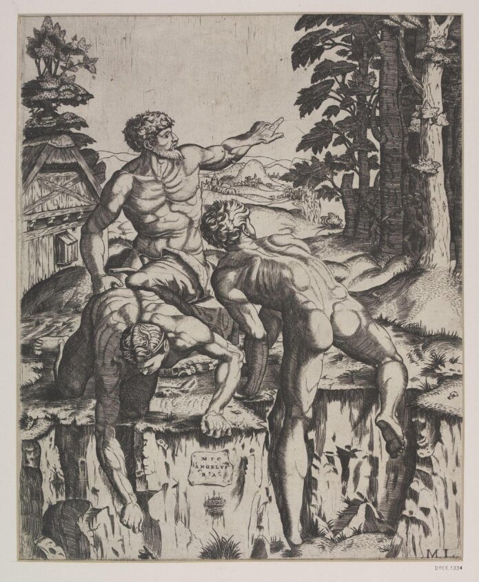 The Bathers (second half of 16th century) by Michele Lucchese