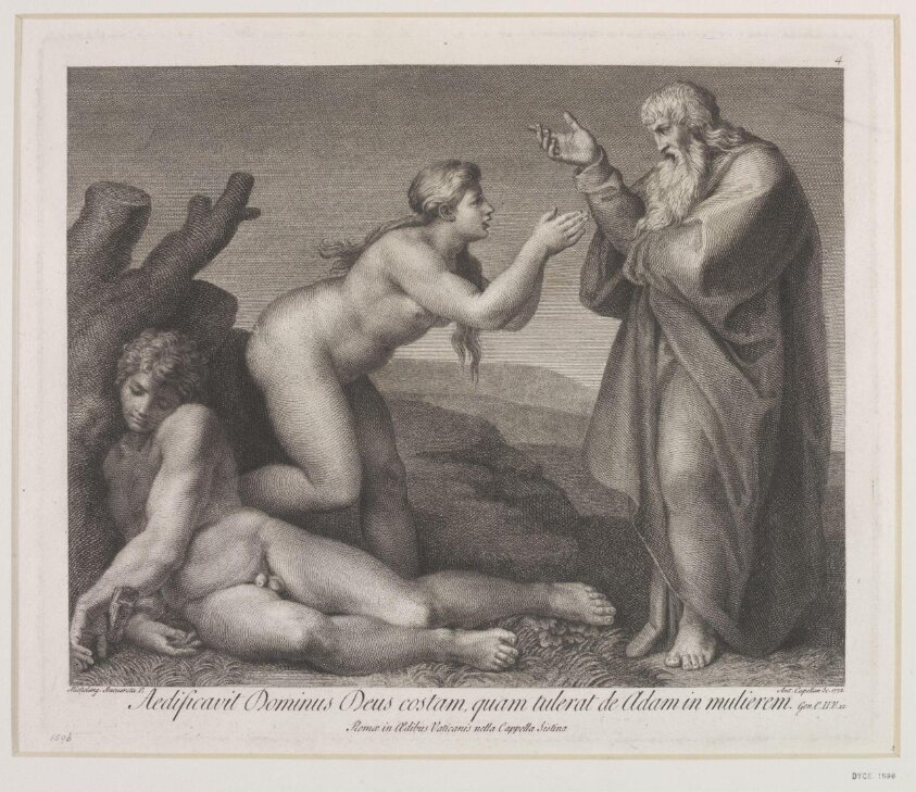 The Creation of Eve (second half of 18th century) by Antonio Capellan